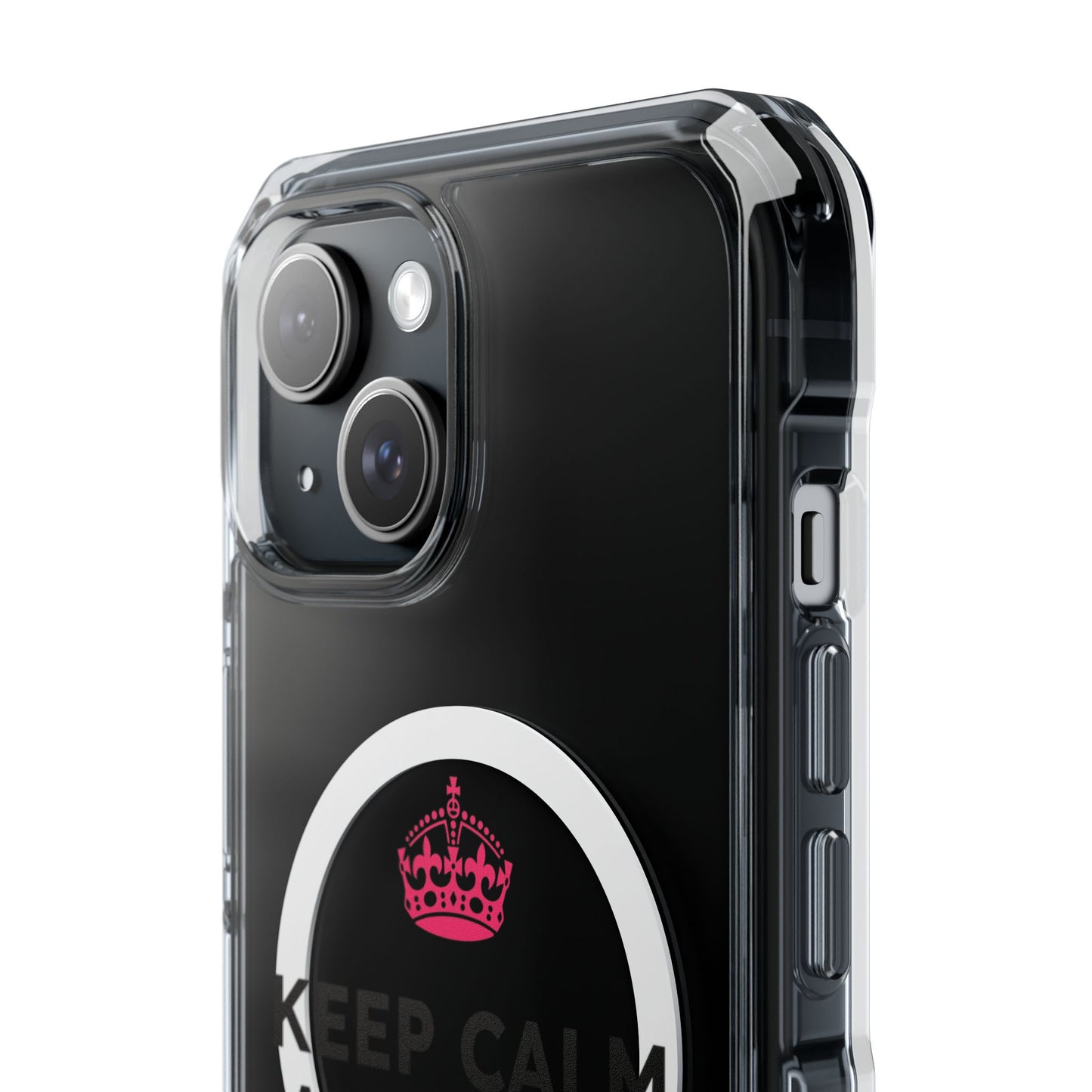 Crown over Katy Perry Signature” Magnetic Clear Impact cases