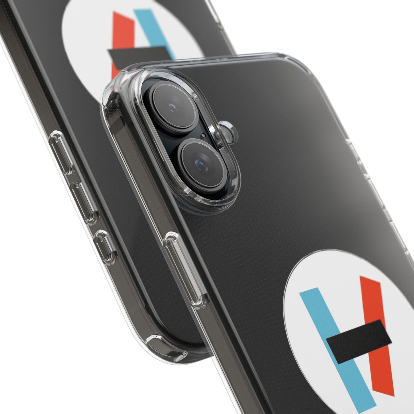 Circle Flame Clear Case