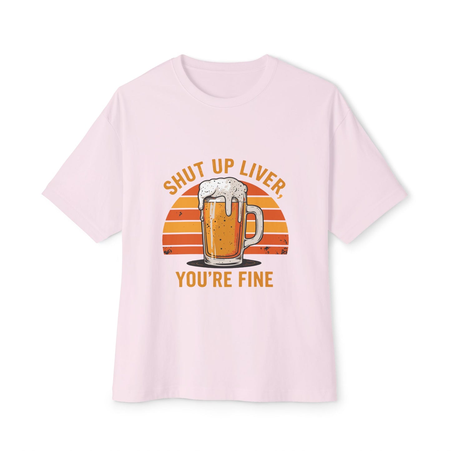 Oversized boxy Tee – Snazzy You're fine Edition