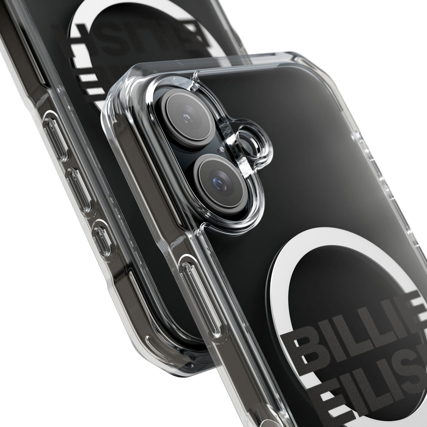 Stacked Glow Text Magnetic Clear Impact Case