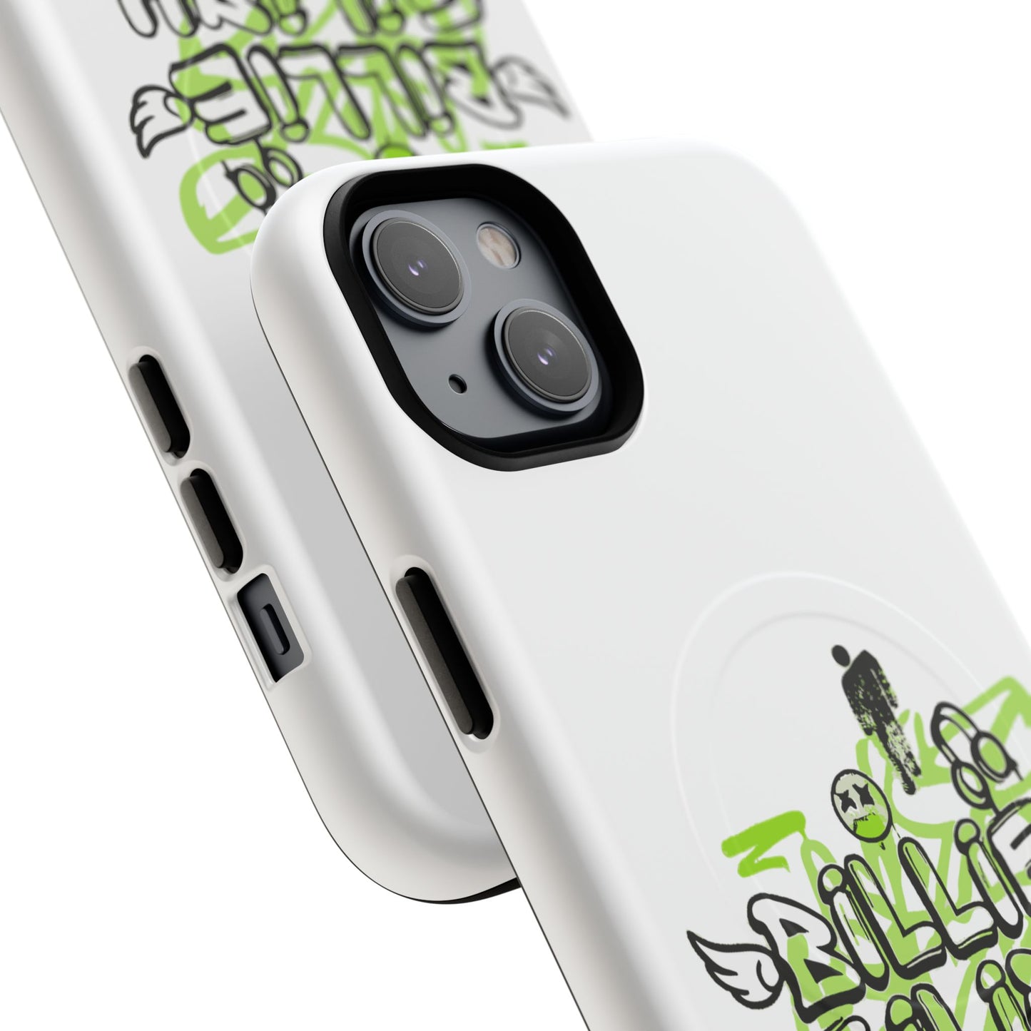 Grunge Angel Graffiti Tough Magnetic Case