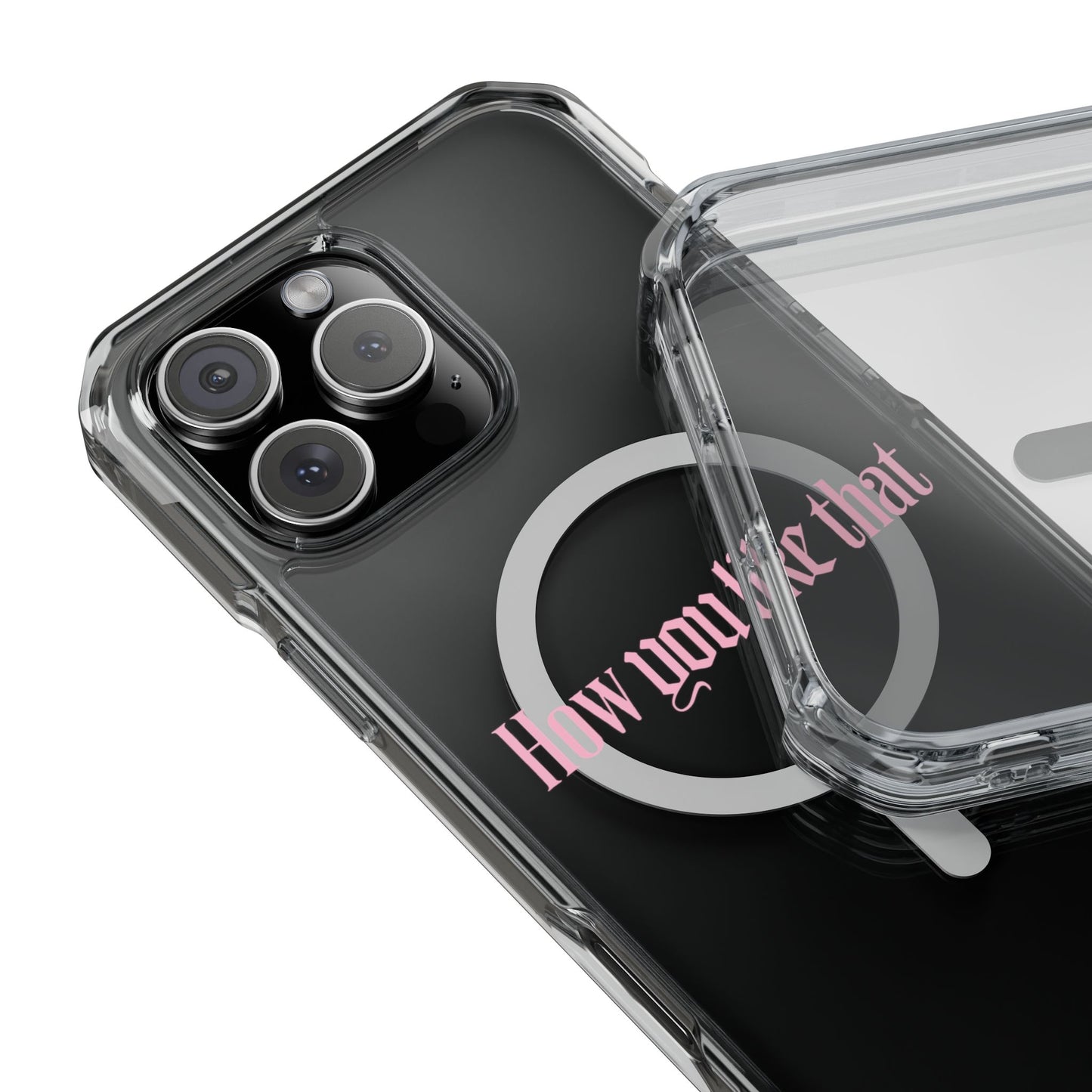 How You Like That Text - Magnetic Clear Impact Case
