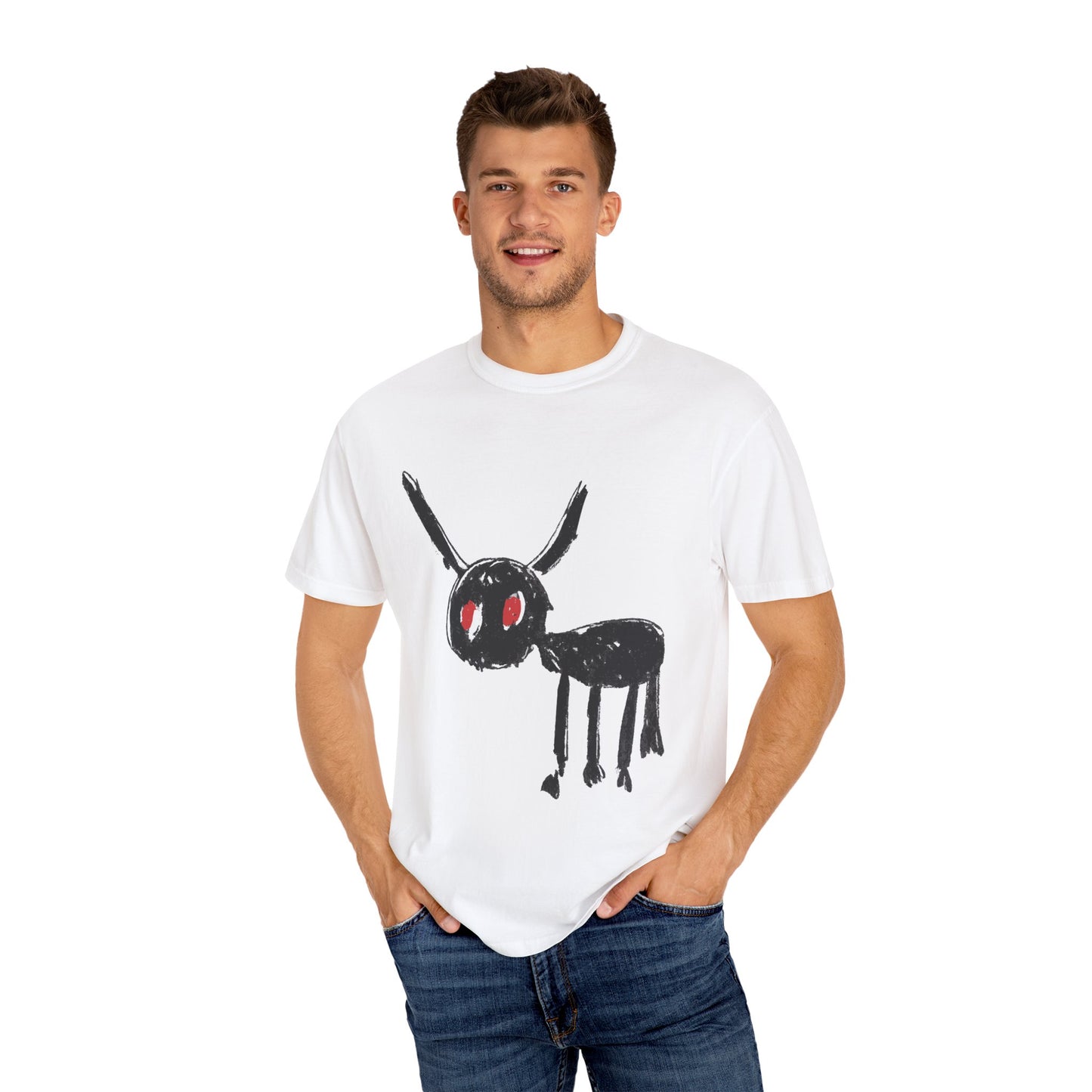 Demon Sketch Dyed Tshirt