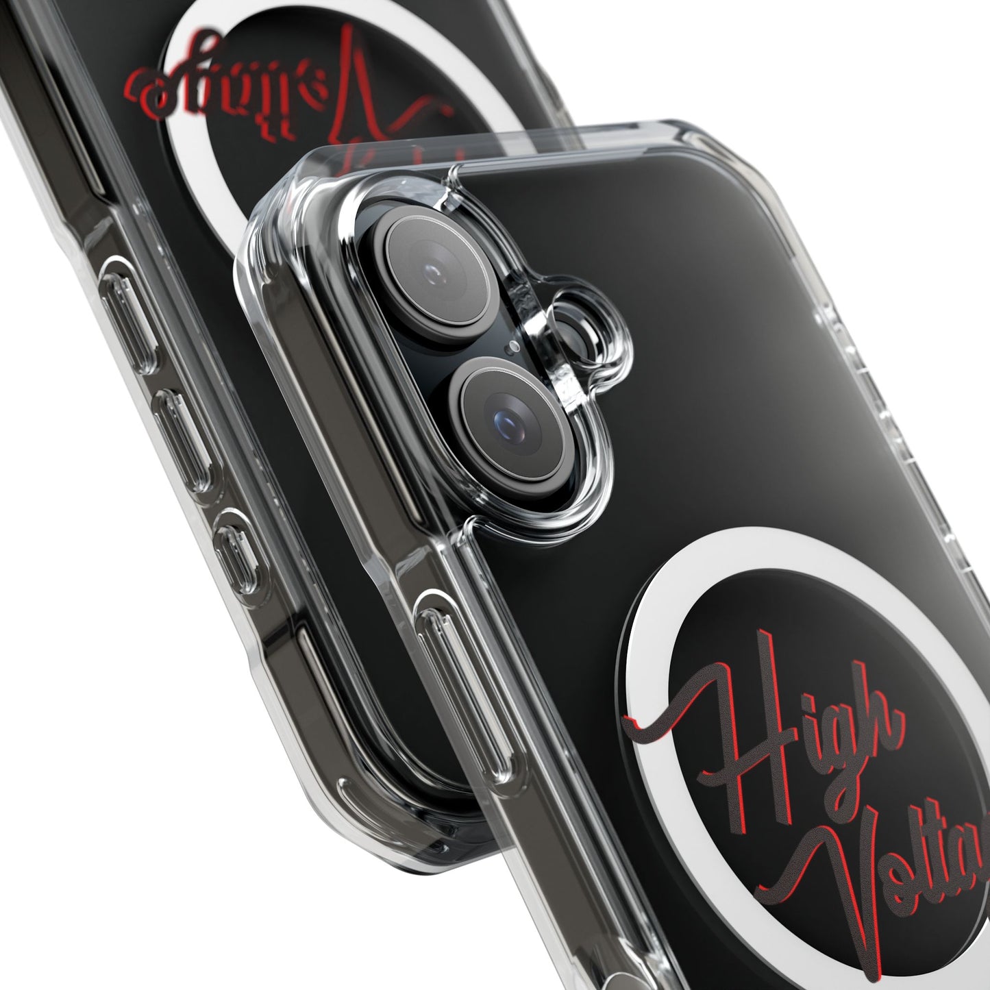 High Voltage Vibe Magnetic Clear Impact case
