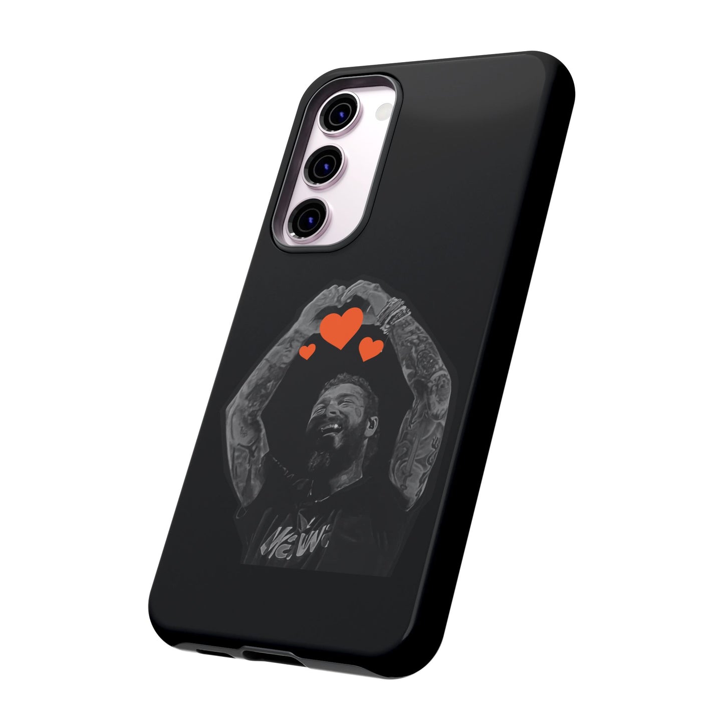 Tough Samsung Case (S20–S25) – Post Malone Heartfelt Wishes