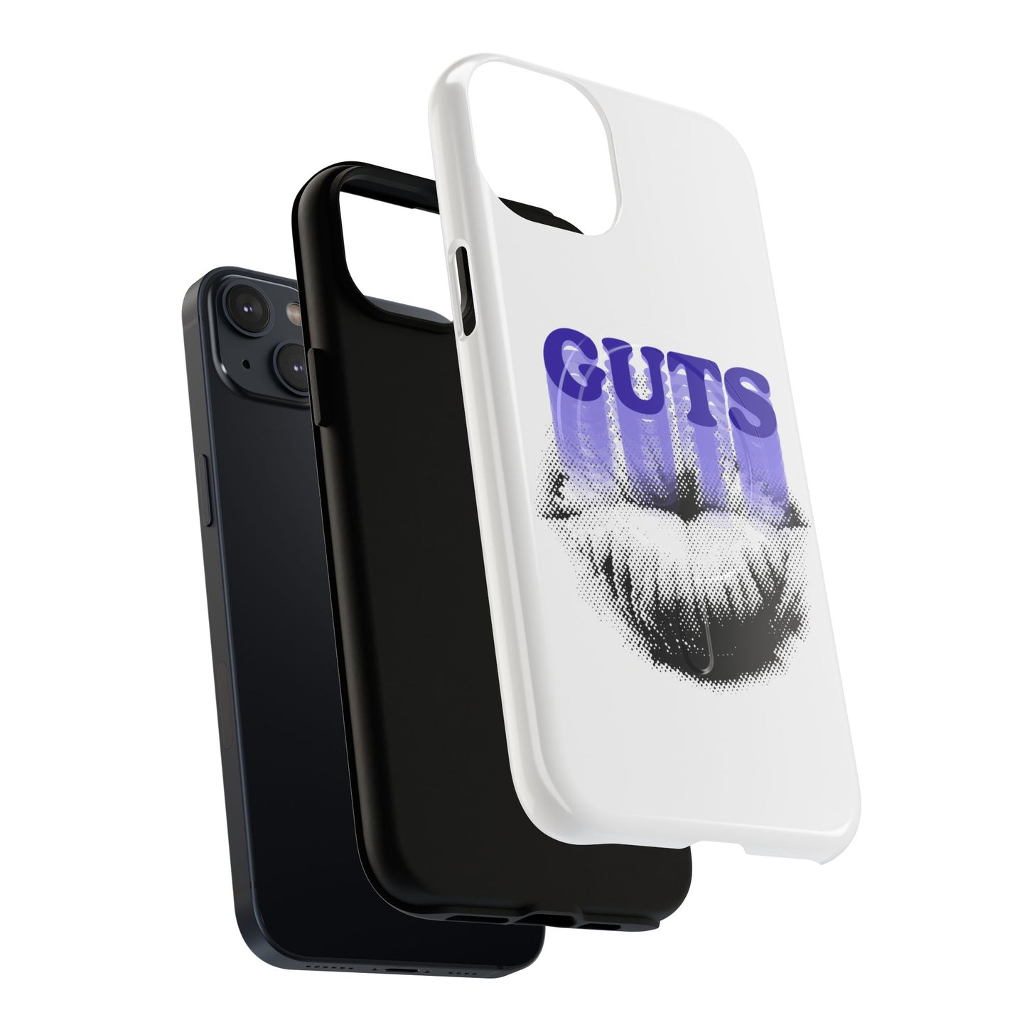 Guts Drip Effect Halftone Tough Magnetic phone case