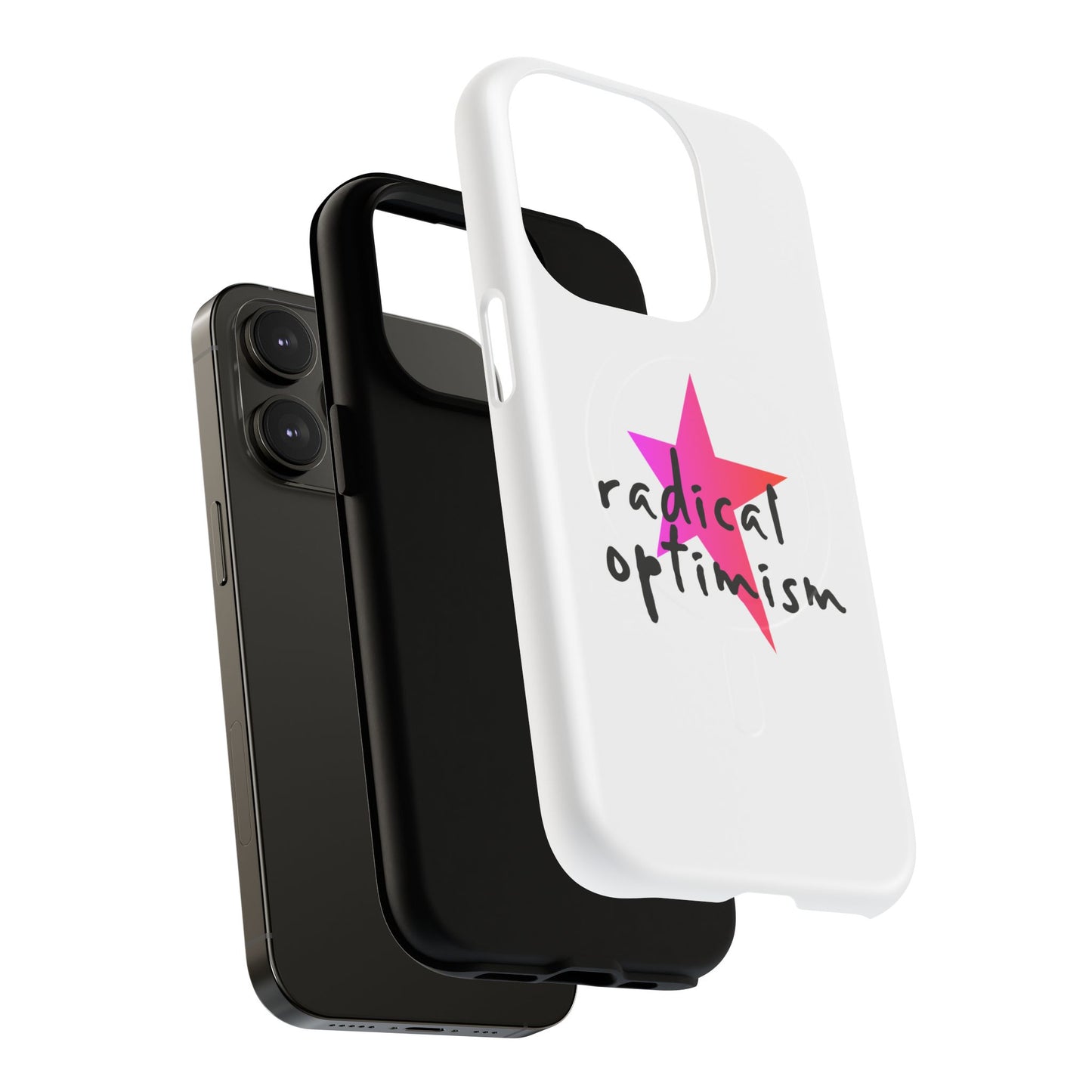 Flame Script Statement Tough Magnetic Case