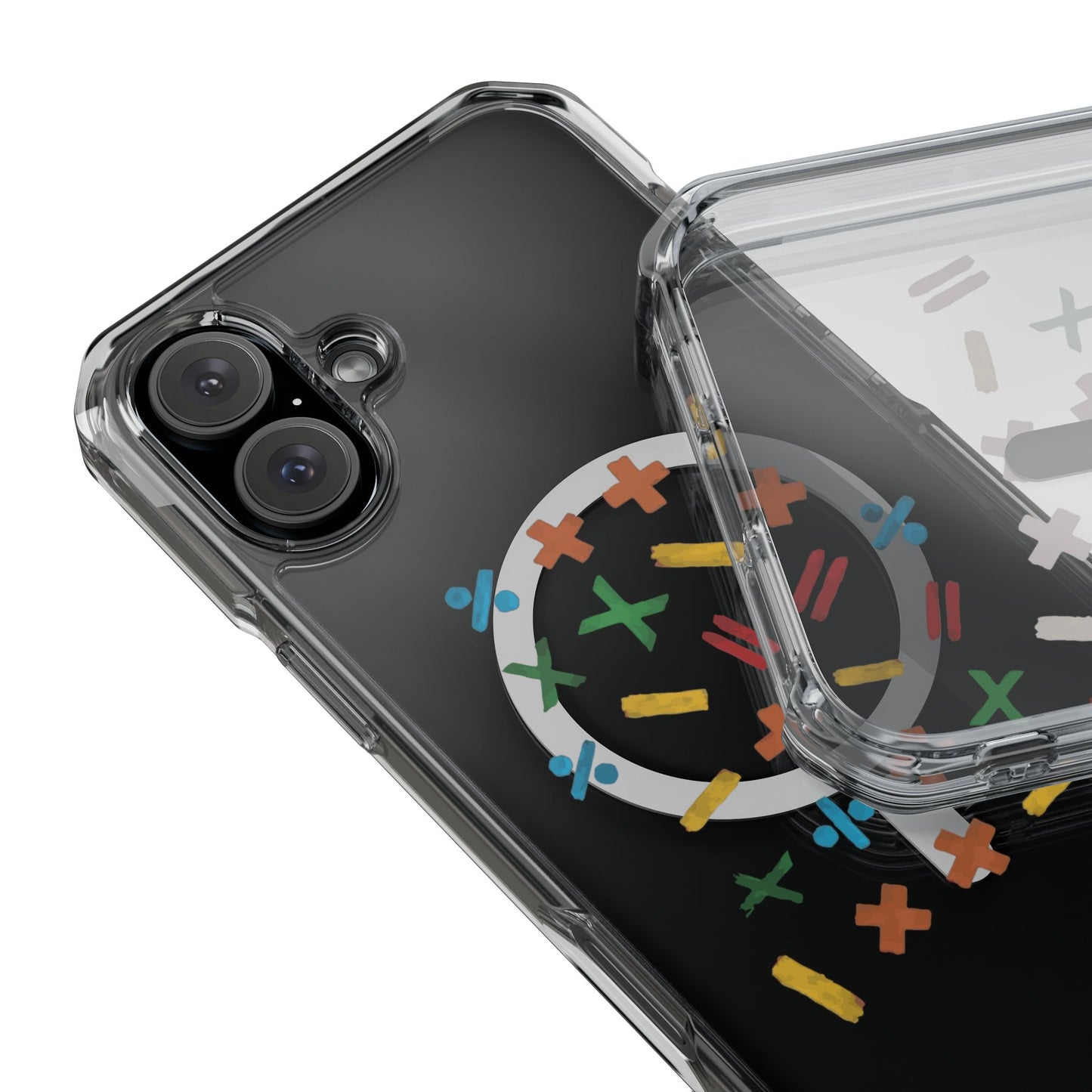 Minimalist Paw Print Magnetic Clear Impact Case
