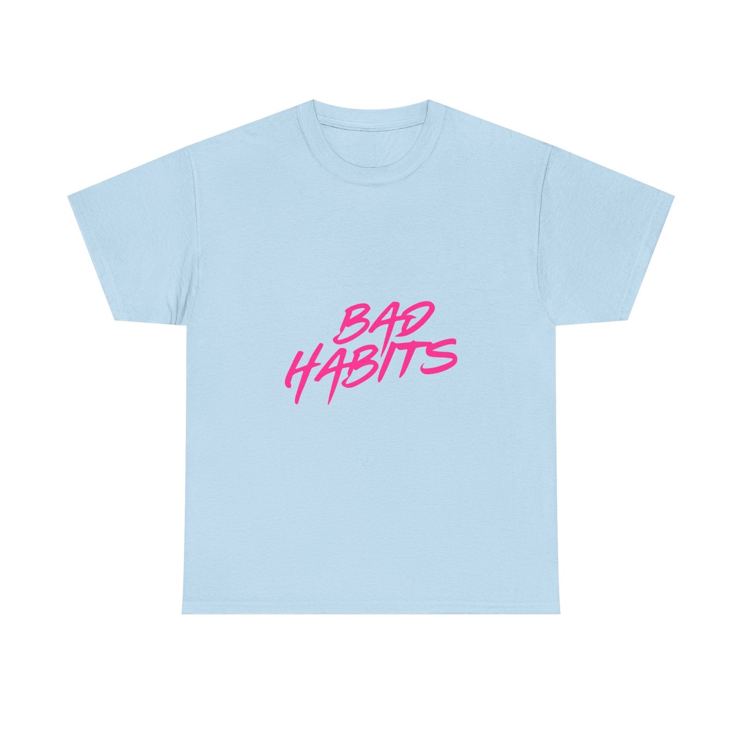 Sun and Waves Minimalist Unisex Heavy Cotton Tee