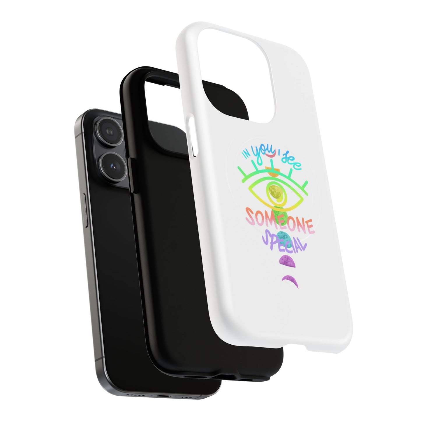 Rainbow Lunar Phases Tough Magnetic Case