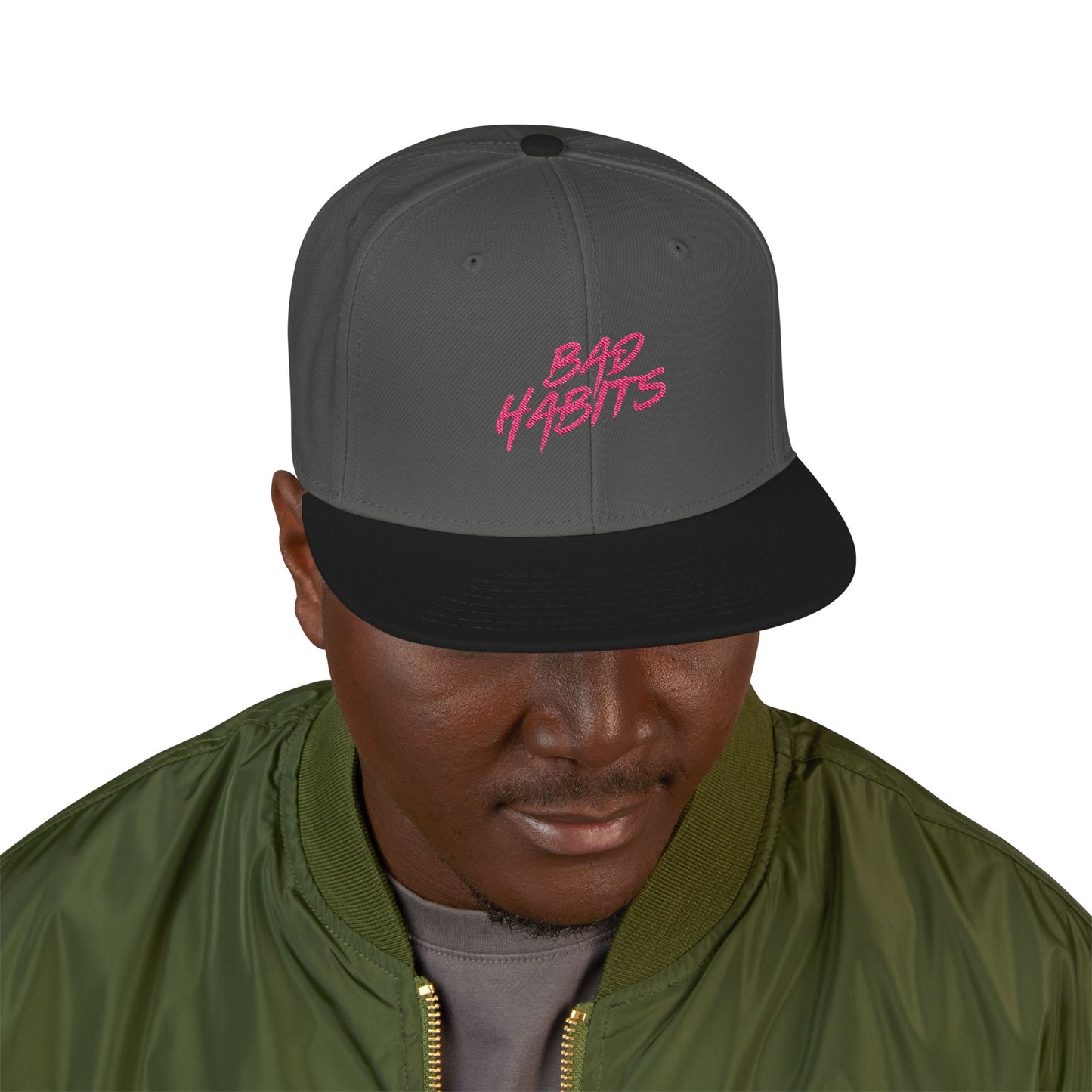 Sun and Waves Minimalist Snapback Cap