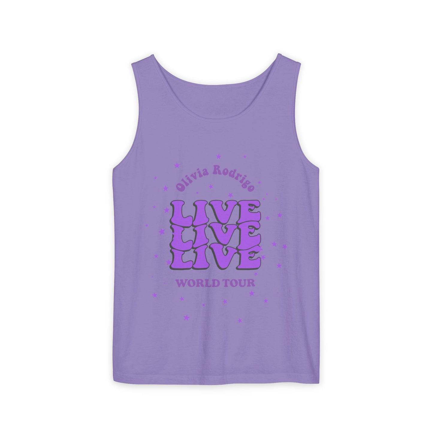 Olivia Rodrigo Live World Tour-Dyed Tank Top