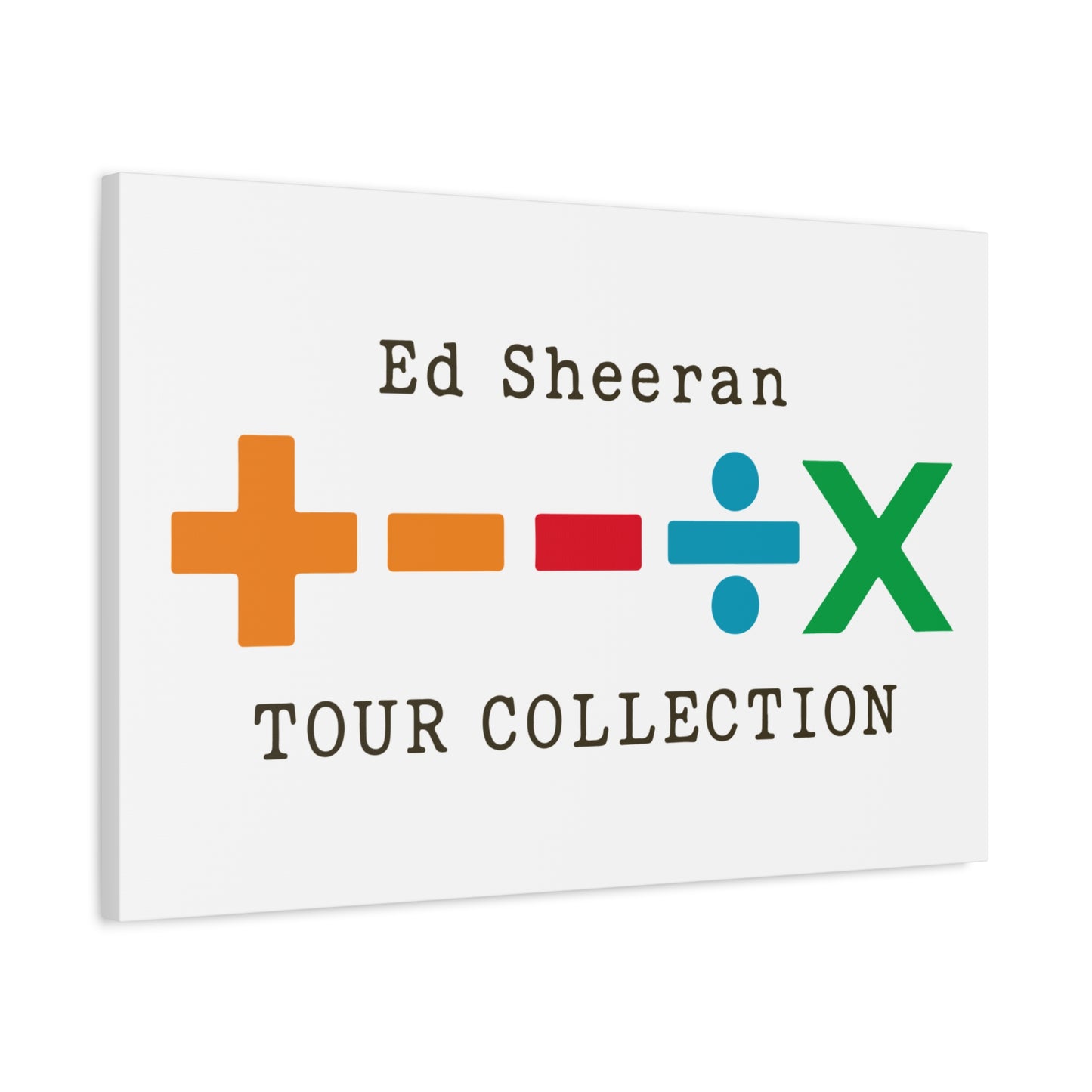 Matte Stretched Canvas, 1.25" Depth – Ed Sheeran Edition