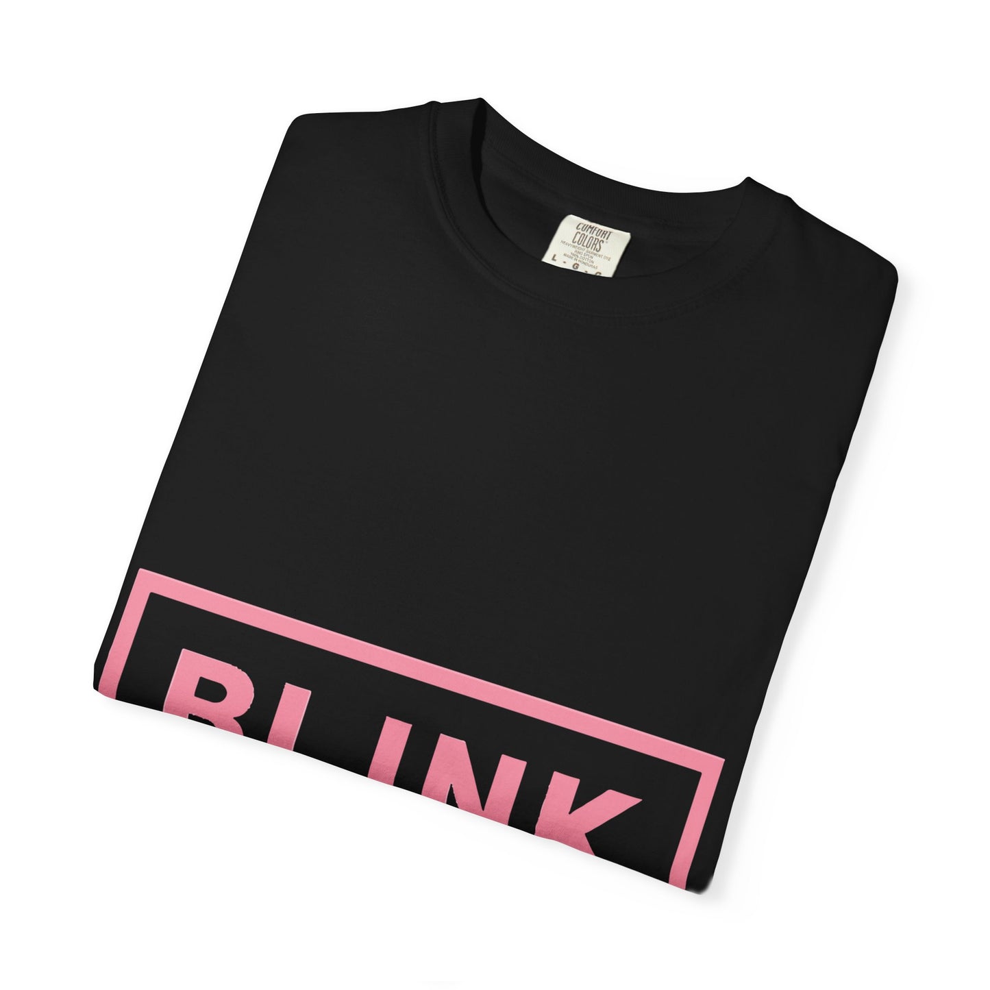 Minimal BLINK Logo – Dyed T-shirt
