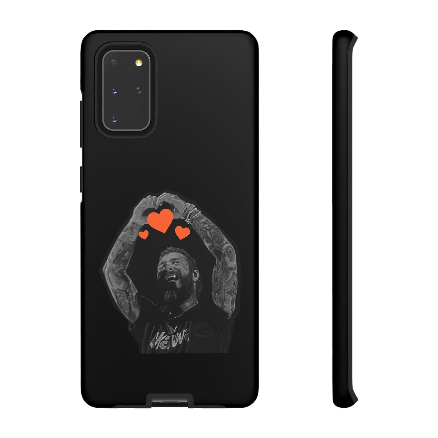Tough Samsung Case (S20–S25) – Post Malone Heartfelt Wishes