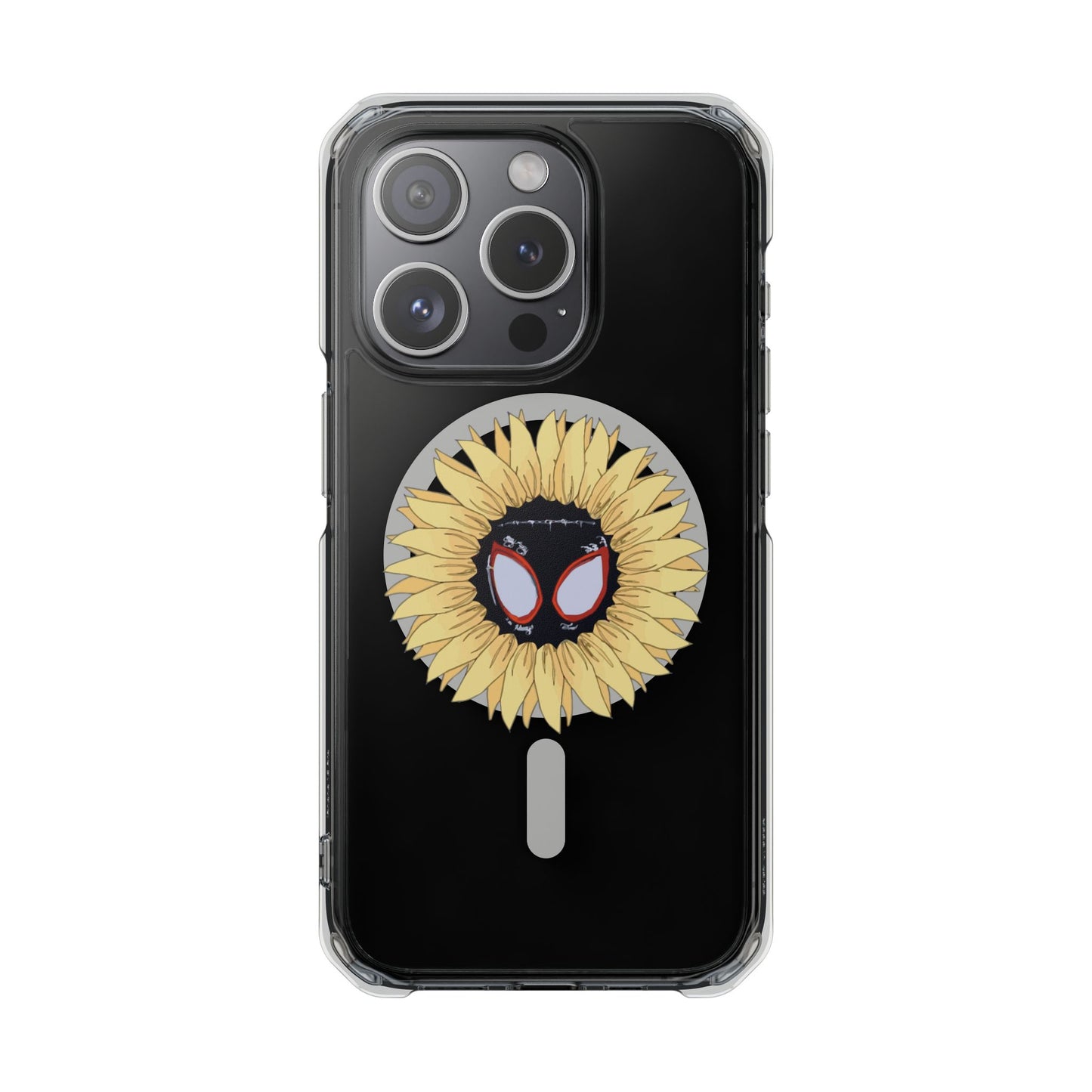 Sunflower Mask Illustration Magnetic Impact Case
