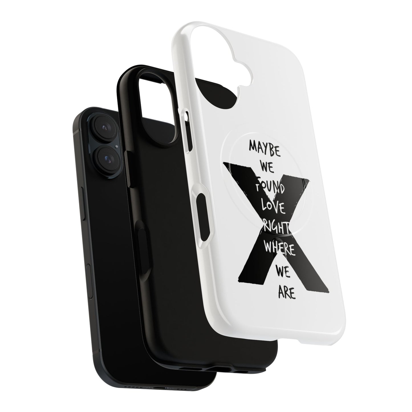 Abstract Paw and Brush Stroke Tough Magnetic case