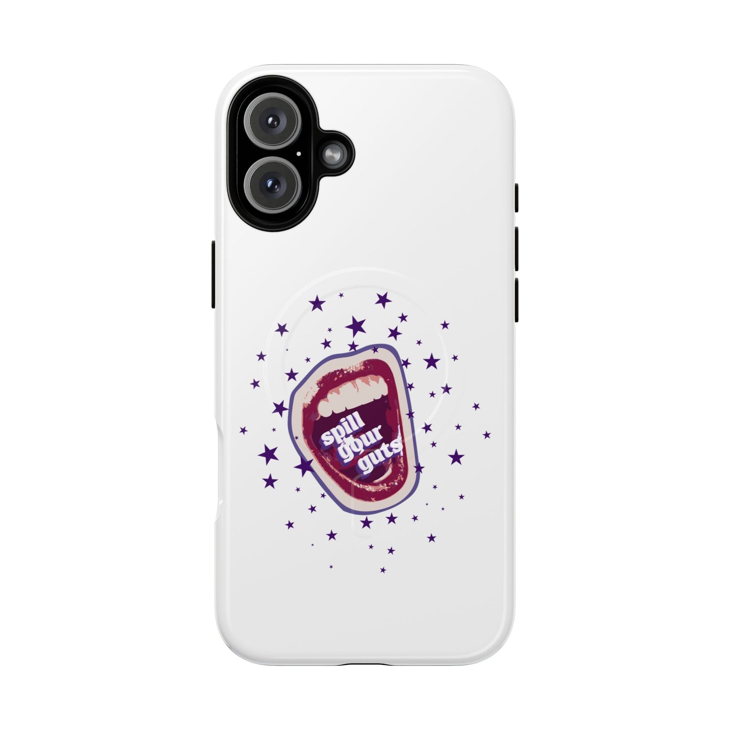 Spill Your Guts Scream Tough Magnetic phone case