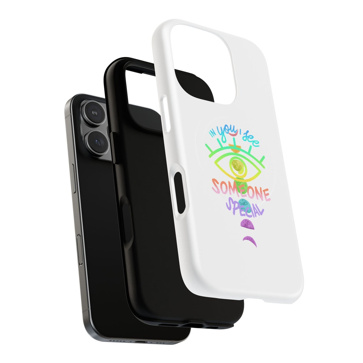 Rainbow Lunar Phases Tough Magnetic Case