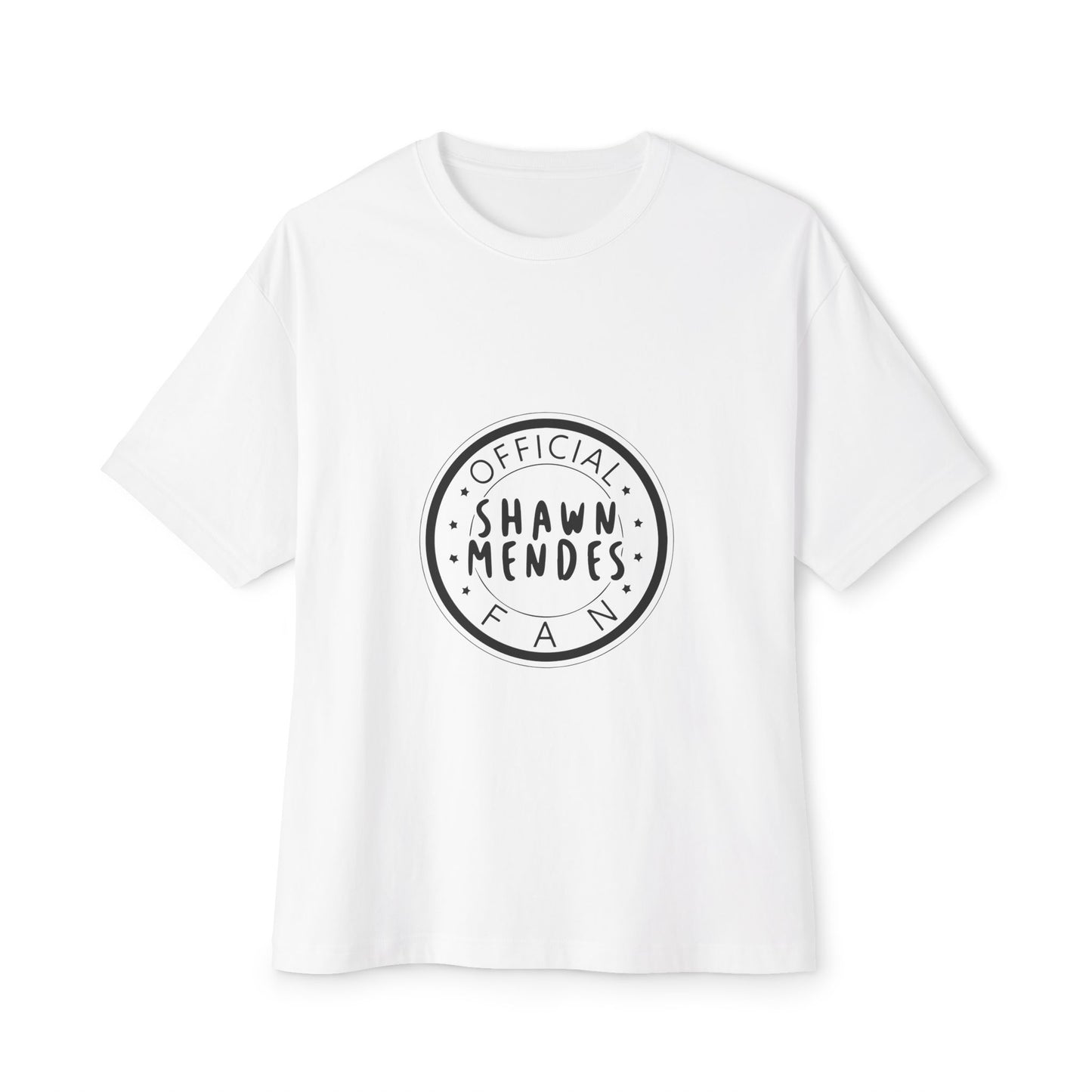 Outline Echo Unisex Oversized Boxy Tee