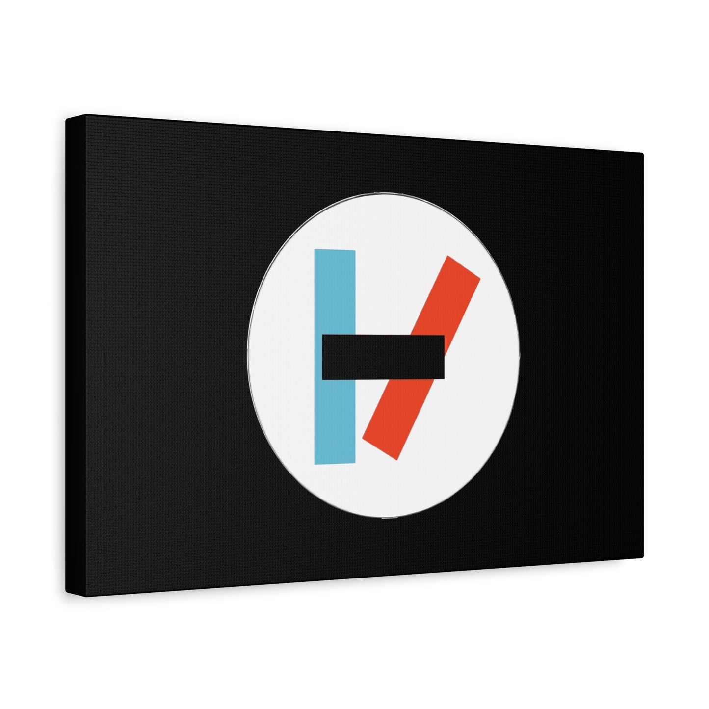 Circle Flame Matte Canvas