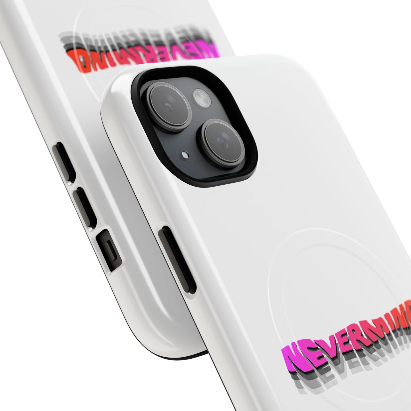 Wavy Groovy Typography Tough Magnetic Case