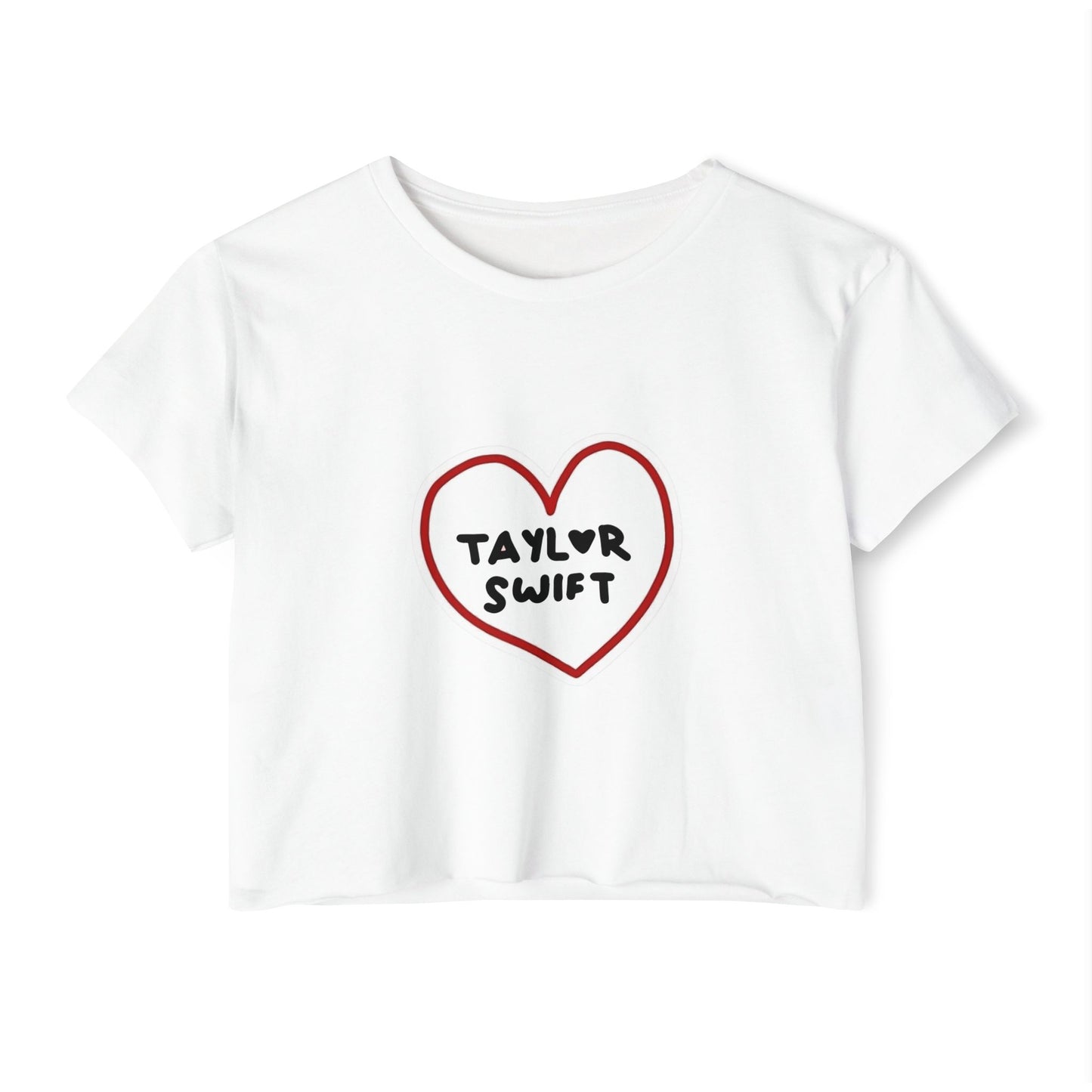 Heartbeats & Midnights Women's Festival Crop Top