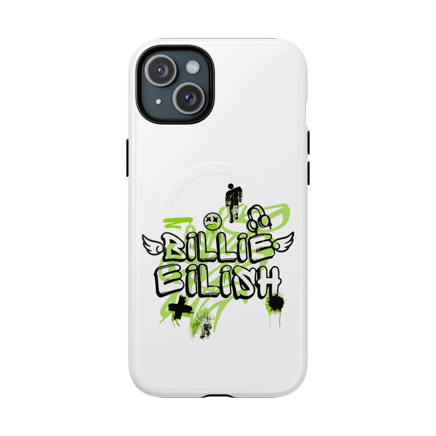 Grunge Angel Graffiti Tough Magnetic Case