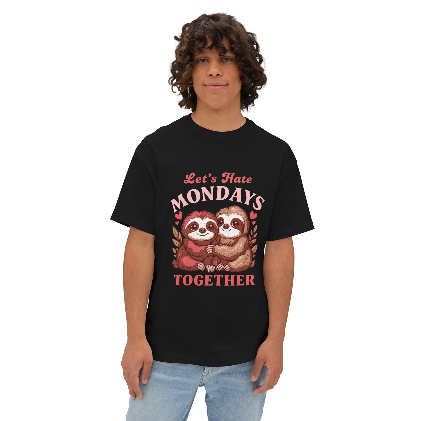 Oversized boxy Tee – Snazzy Lets hate Monday Edition