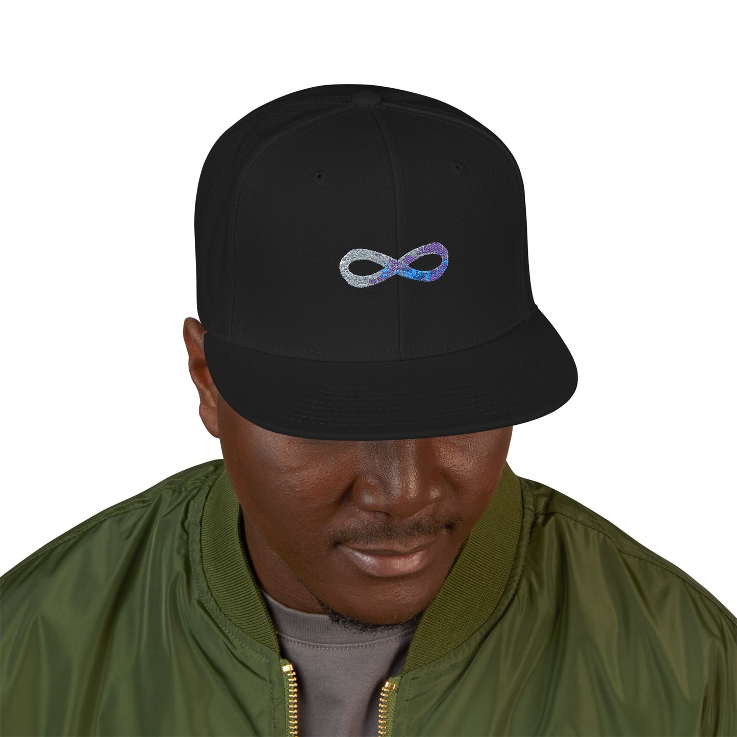 Cosmic Infinity Loop Snapback cap