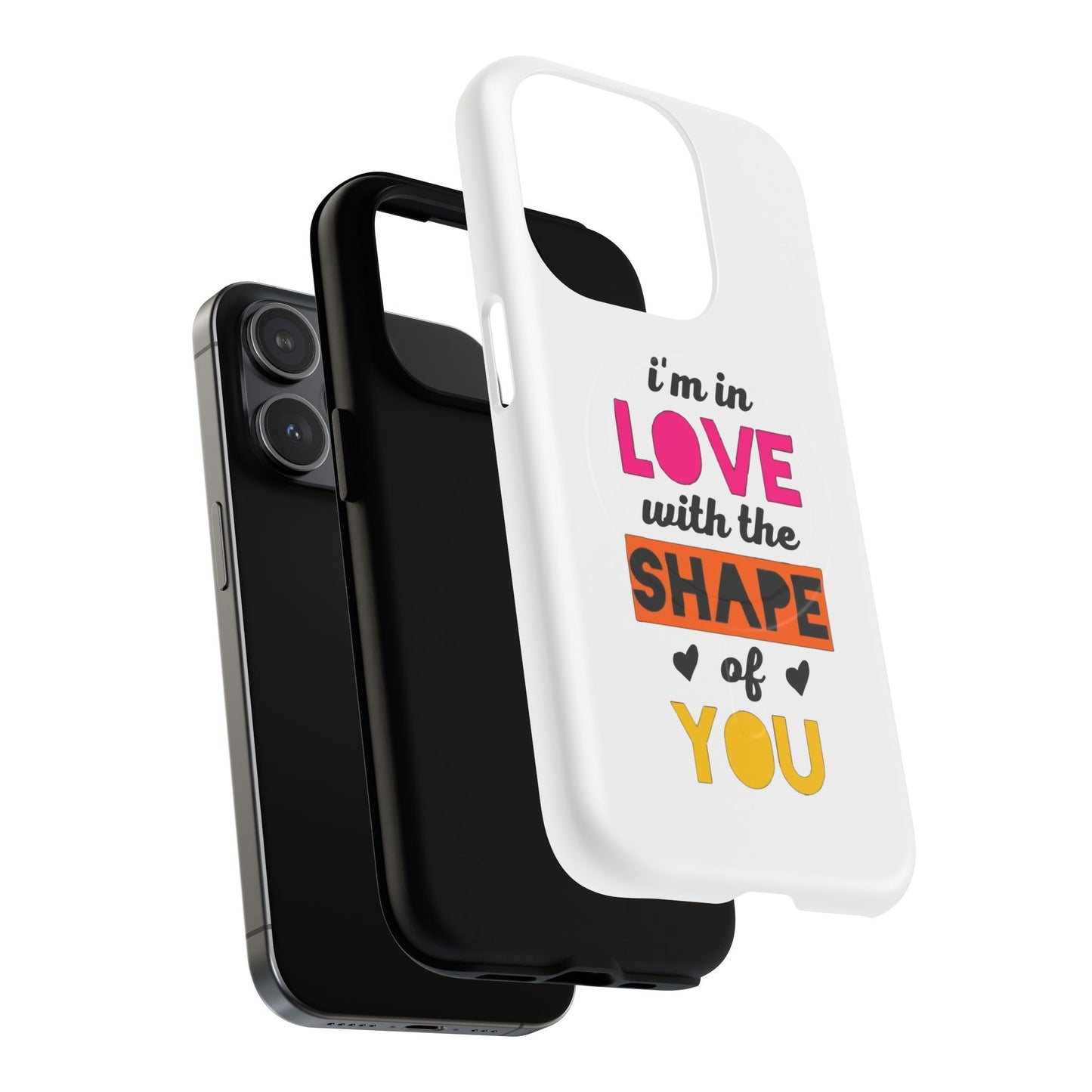 Orange Divide Symbol Tough Magnetic case