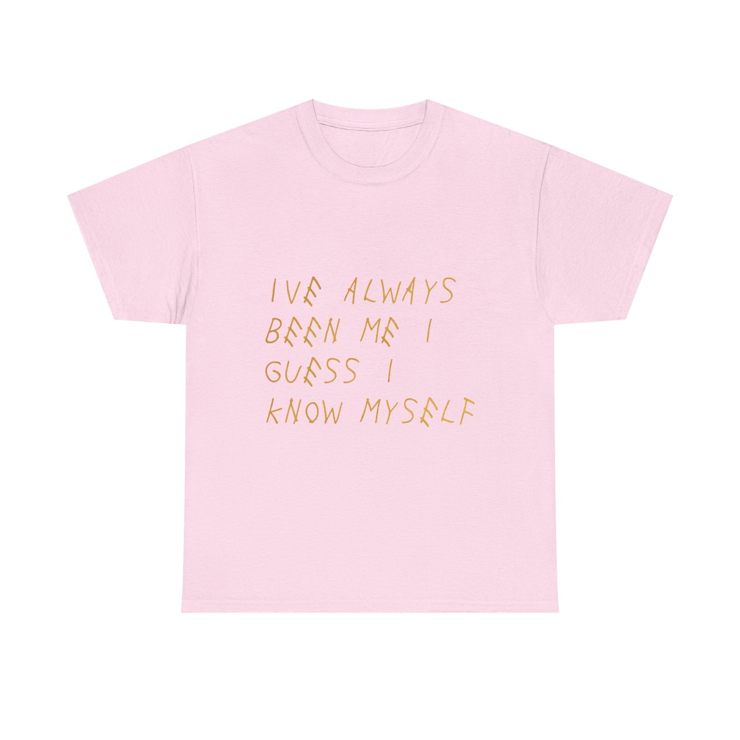 Know Myself Lyric Script Heavy Cotton Tee