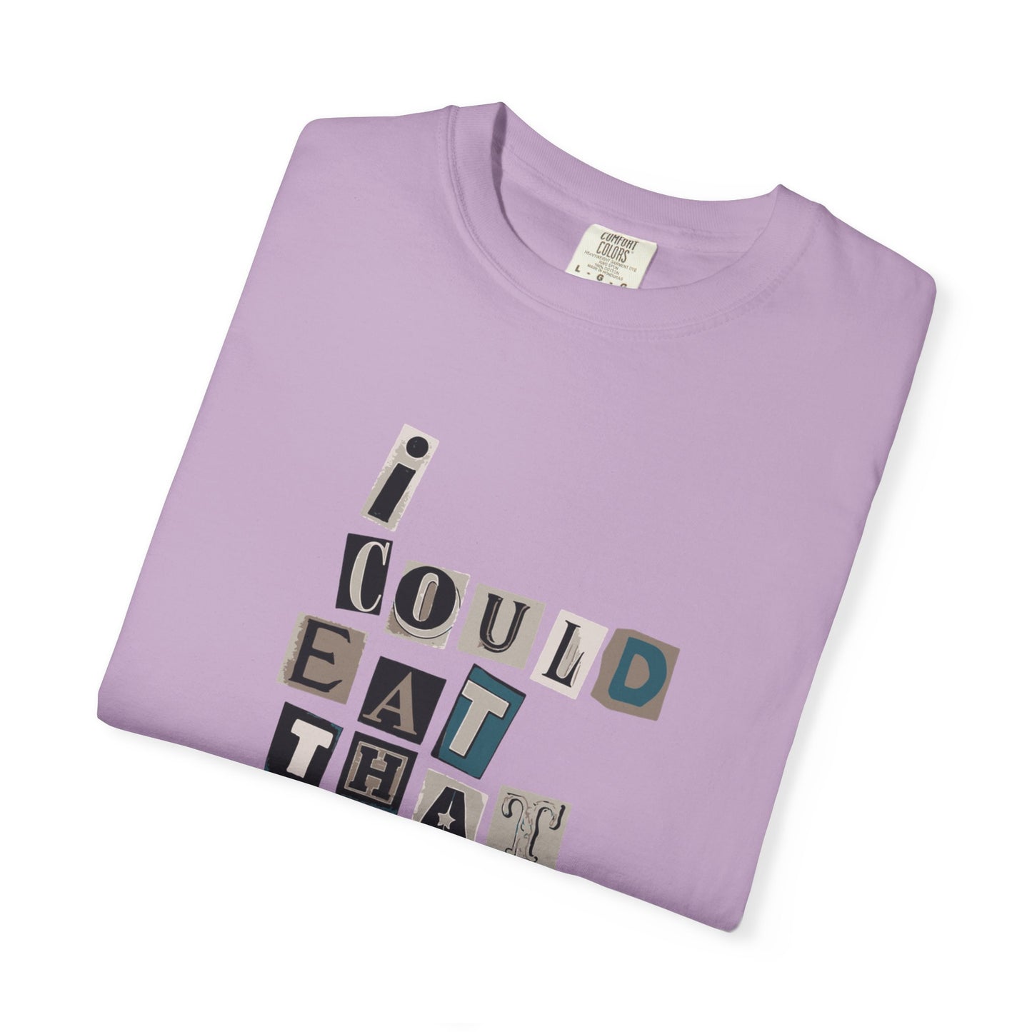 Mixed Message Collage Unisex Dyed T-shirt