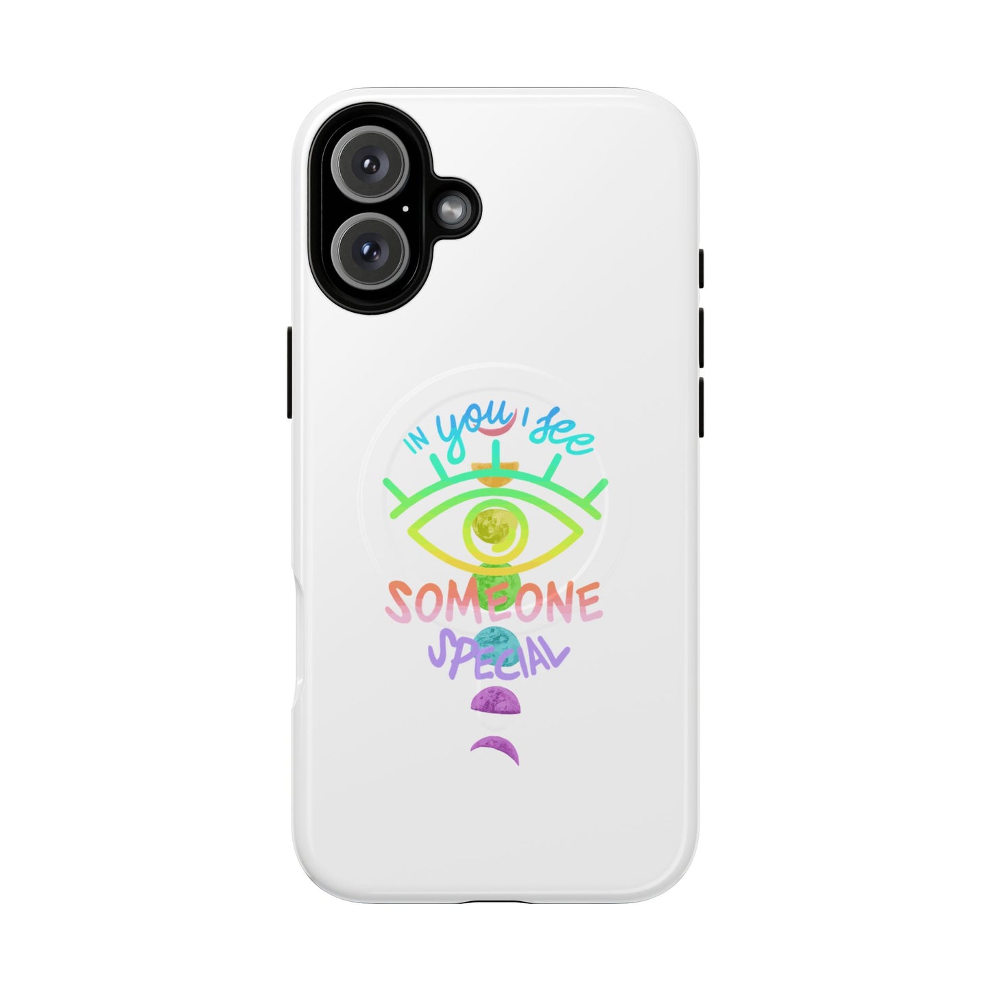 Rainbow Lunar Phases Tough Magnetic Case
