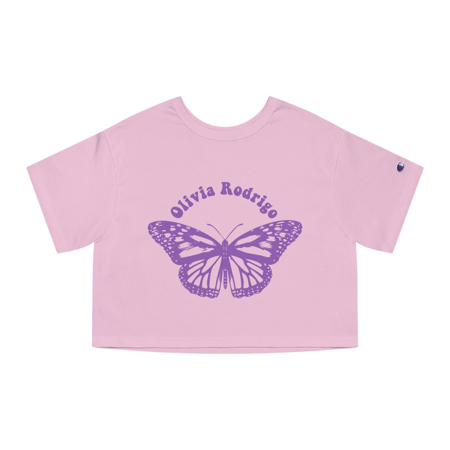 Olivia Rodrigo Women's Cropped t-shirt - With Butterfly