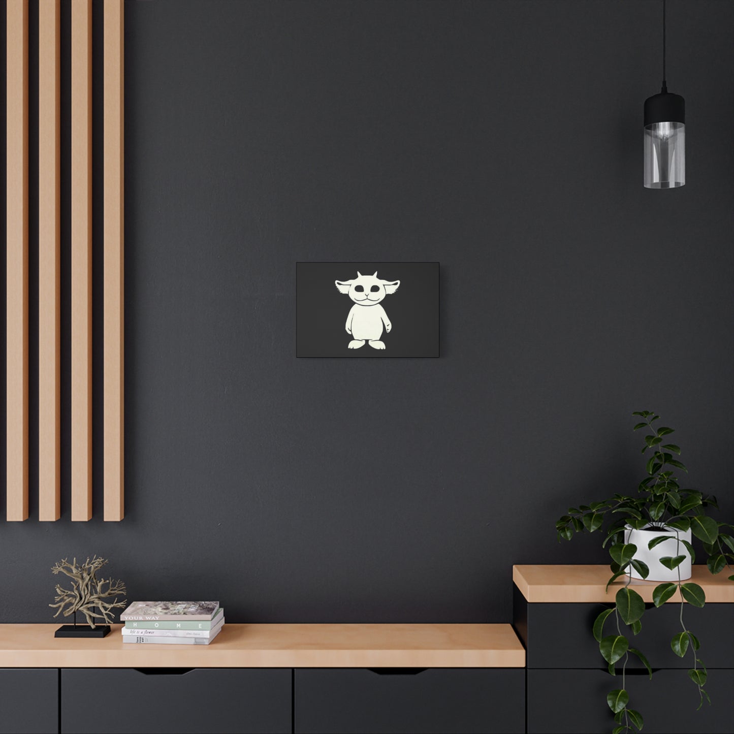 Void Critter Matte Canvas