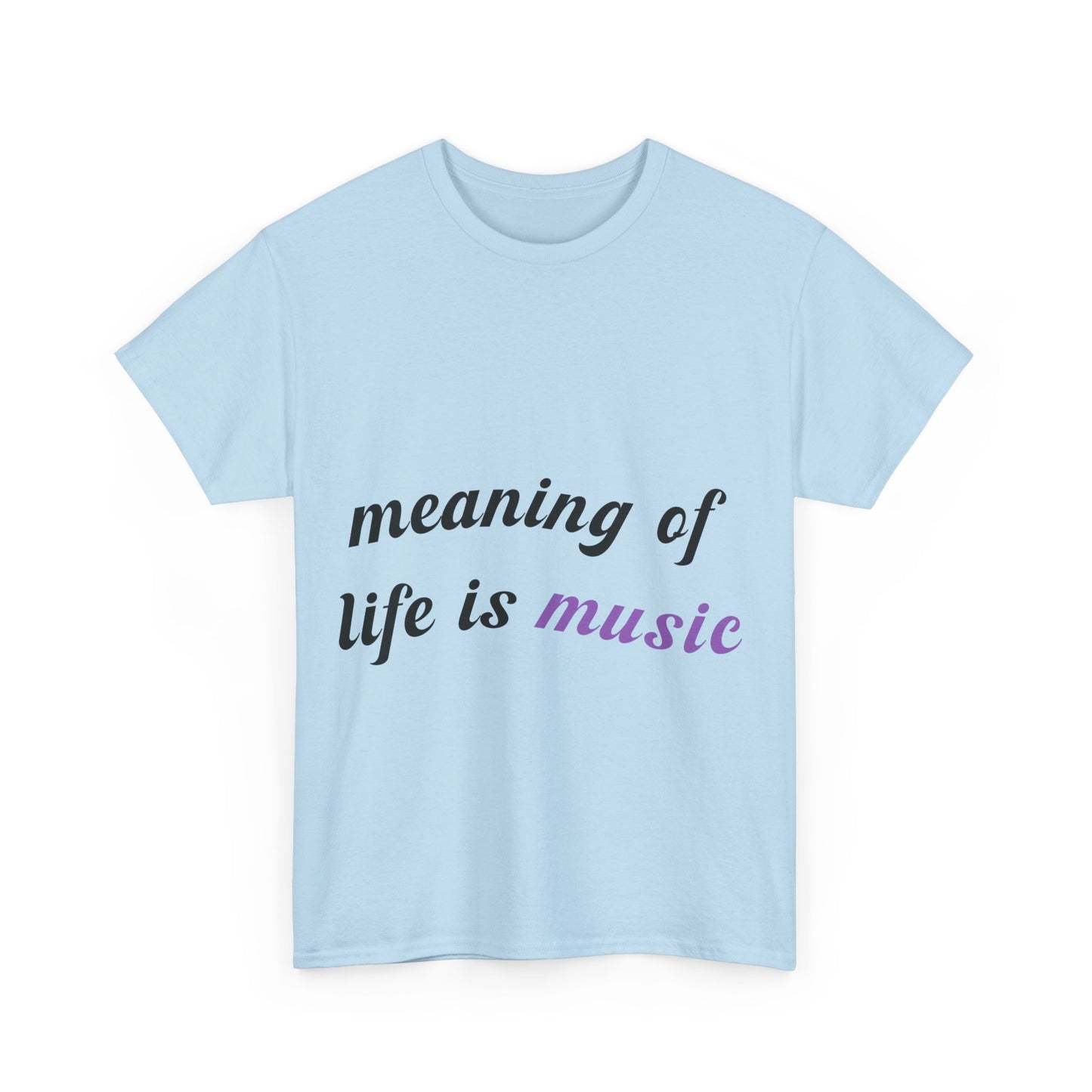 Feel the Music Vibe Unisex Heavy cotton tee
