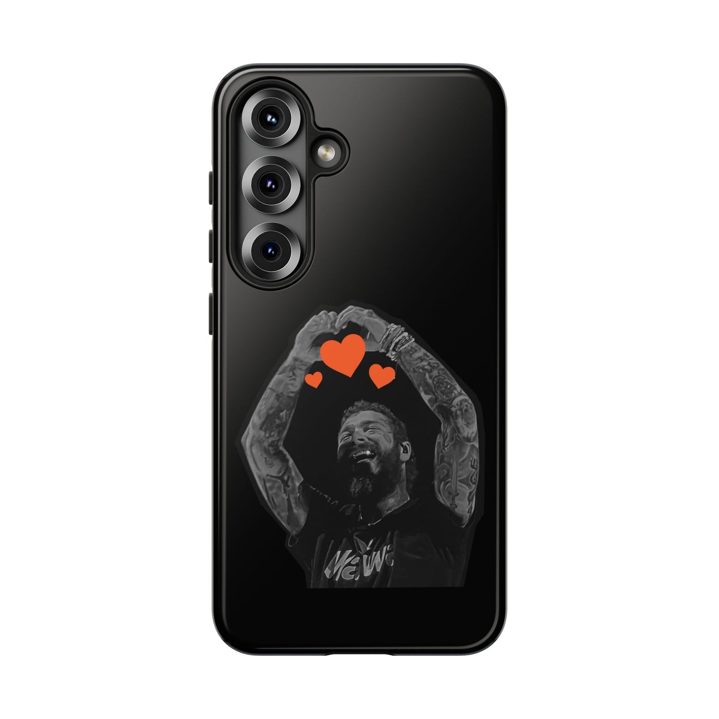 Tough Samsung Case (S20–S25) – Post Malone Heartfelt Wishes