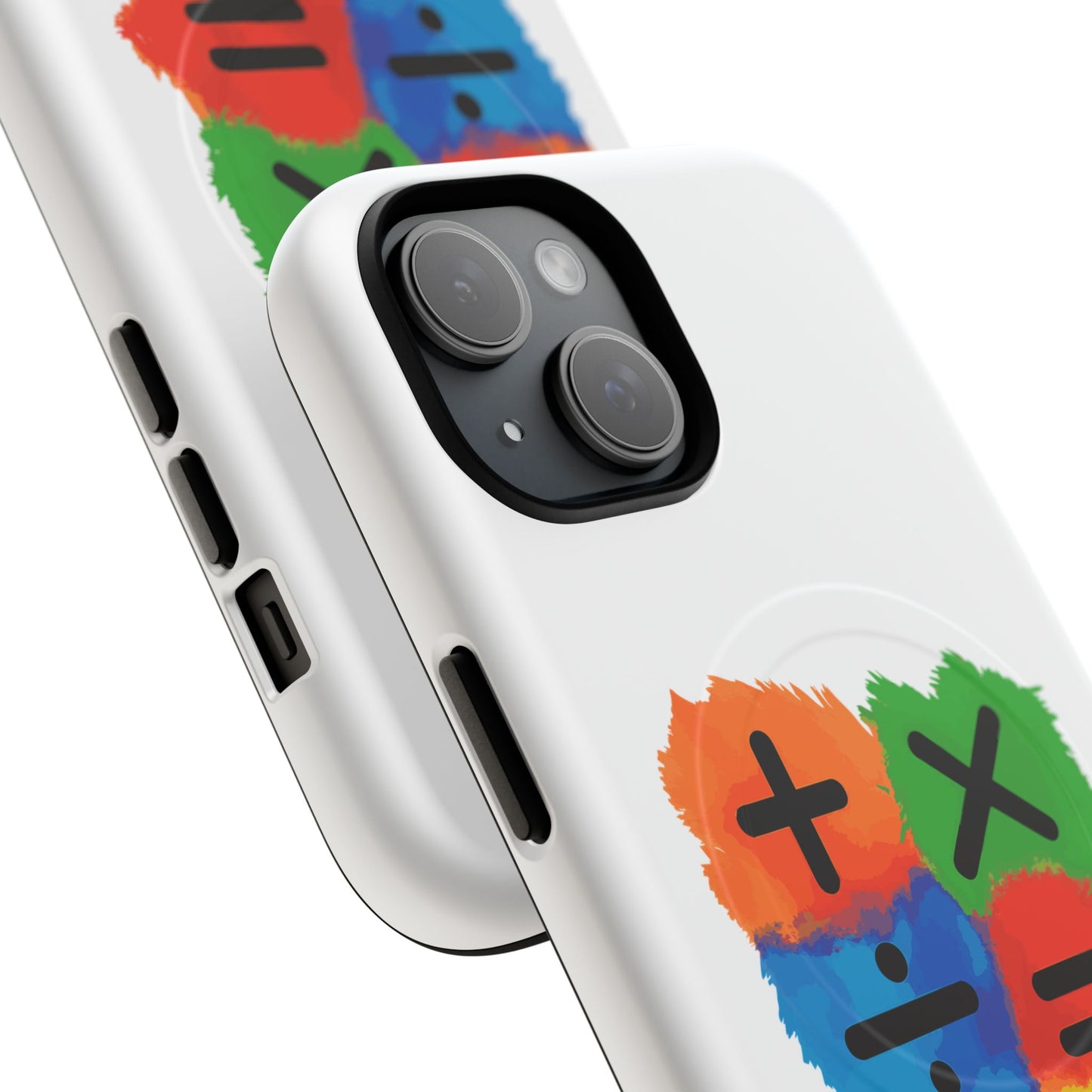 Orange Equals Symbol Tough Magnetic case