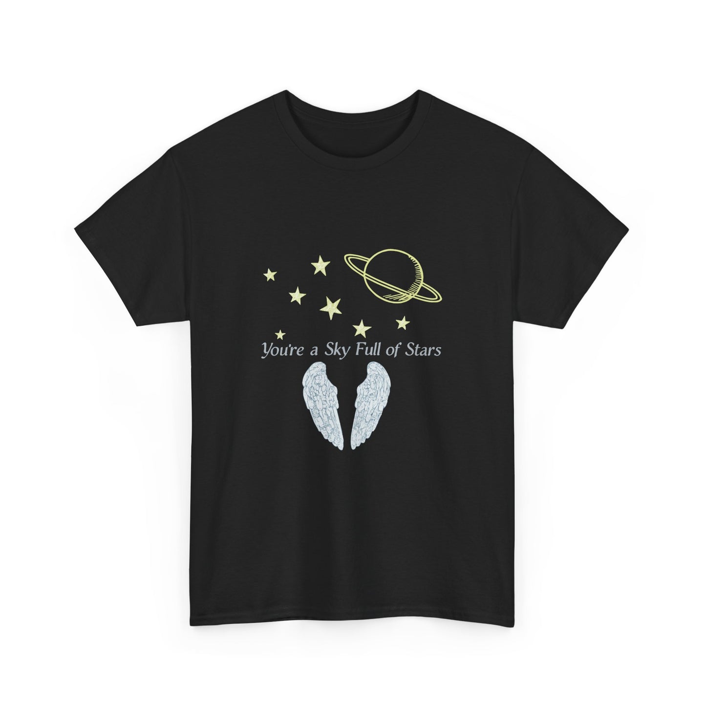 Starry Sky Wings Unisex Cotton Tee