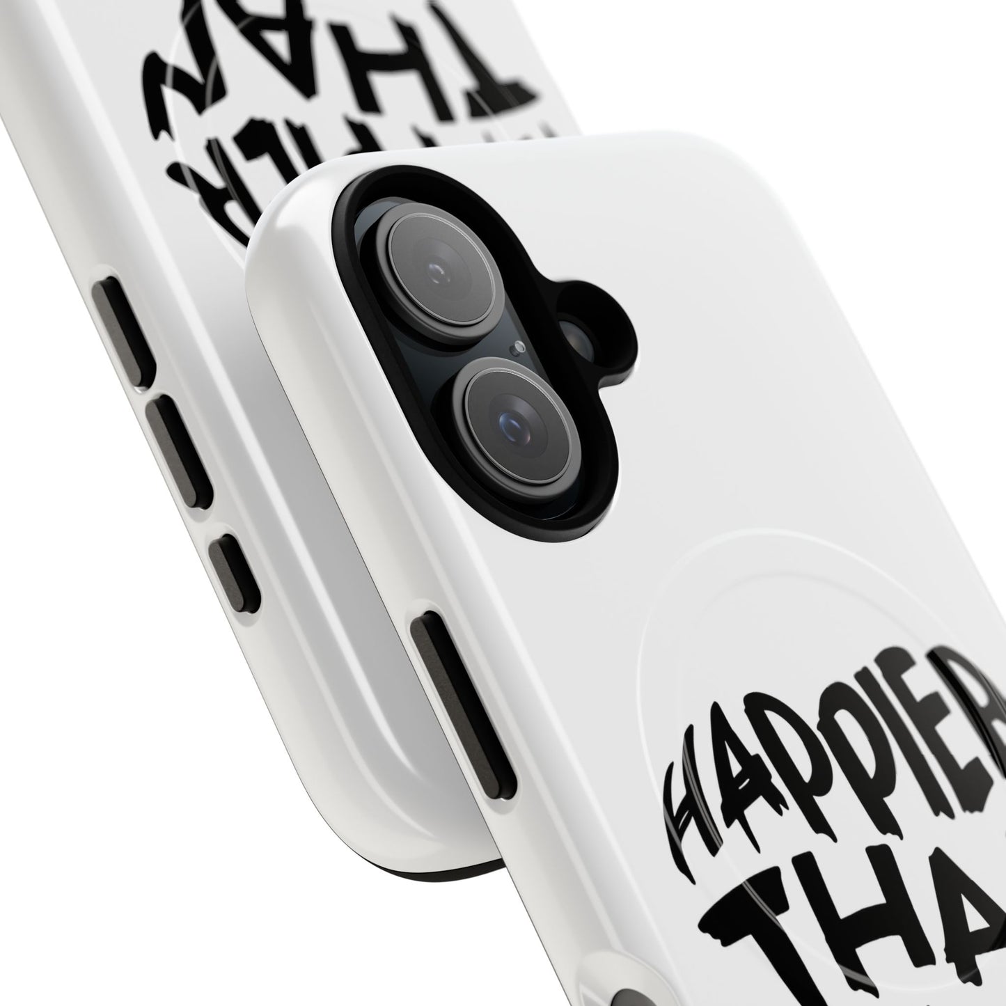Happier Heart Lettering Tough Magnetic Case