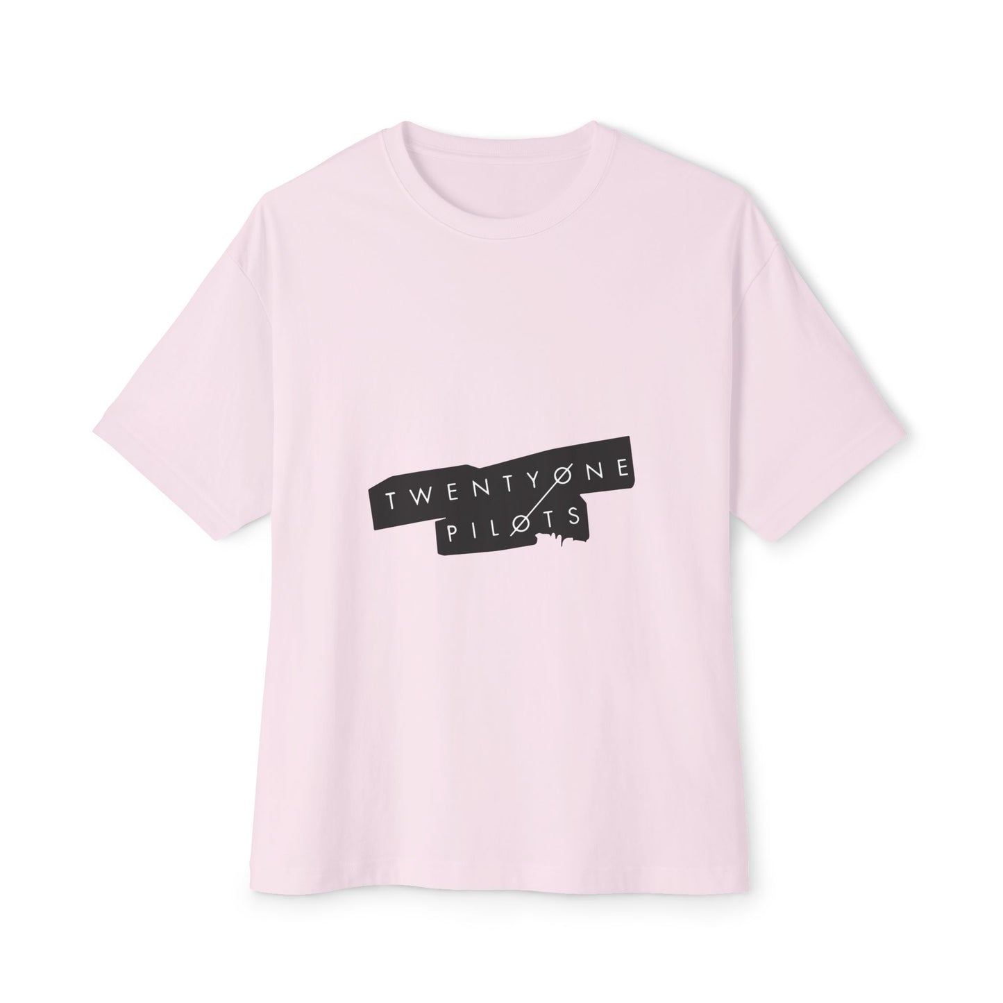 Tilted Echo Unisex Oversized Boxy Tee