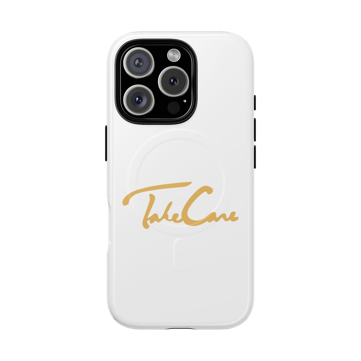 Take Care Gold Script Tough Magnetic Cases