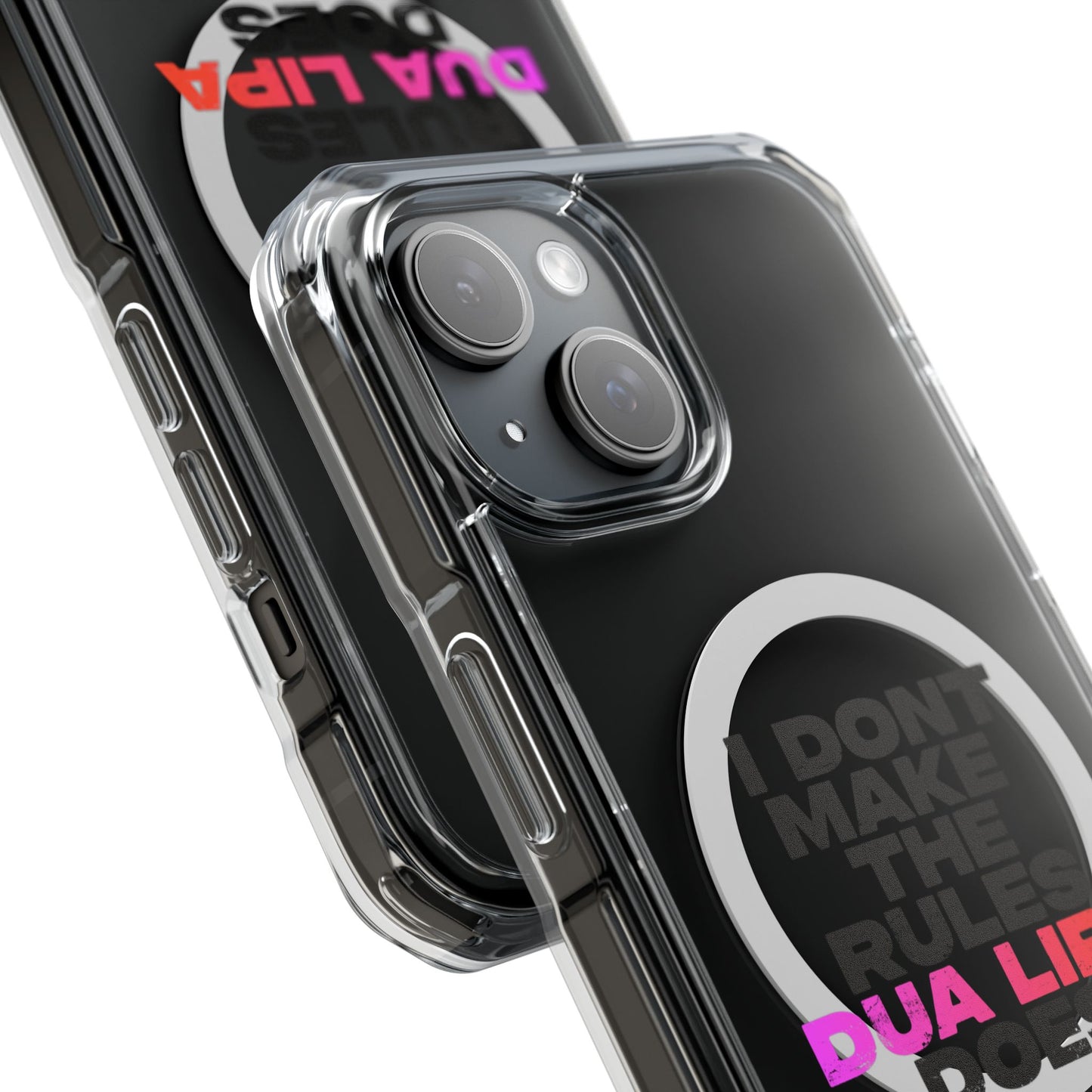 Retro Fade Letter Magnetic Clear Impact case