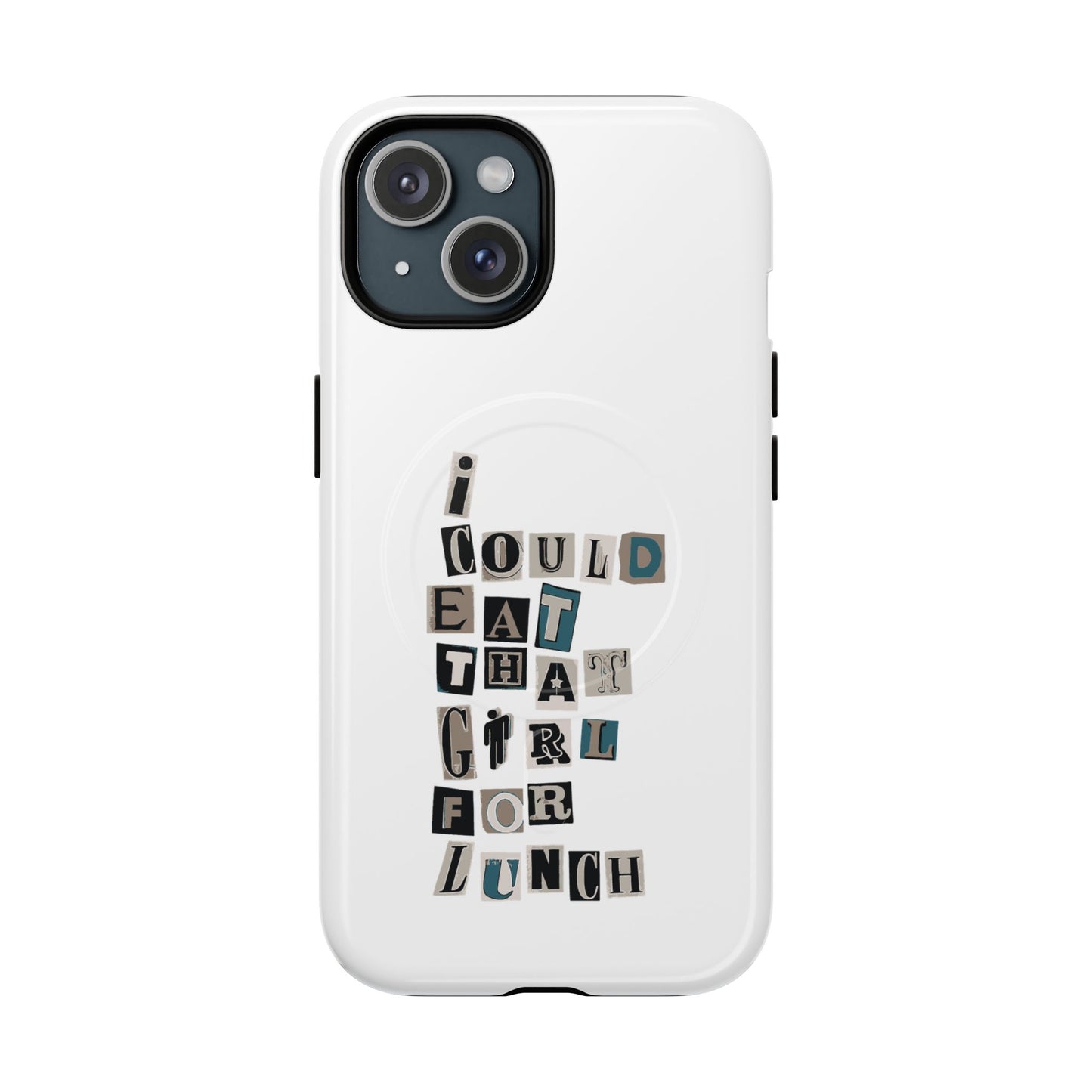 Mixed Message Collage Tough Magnetic Case