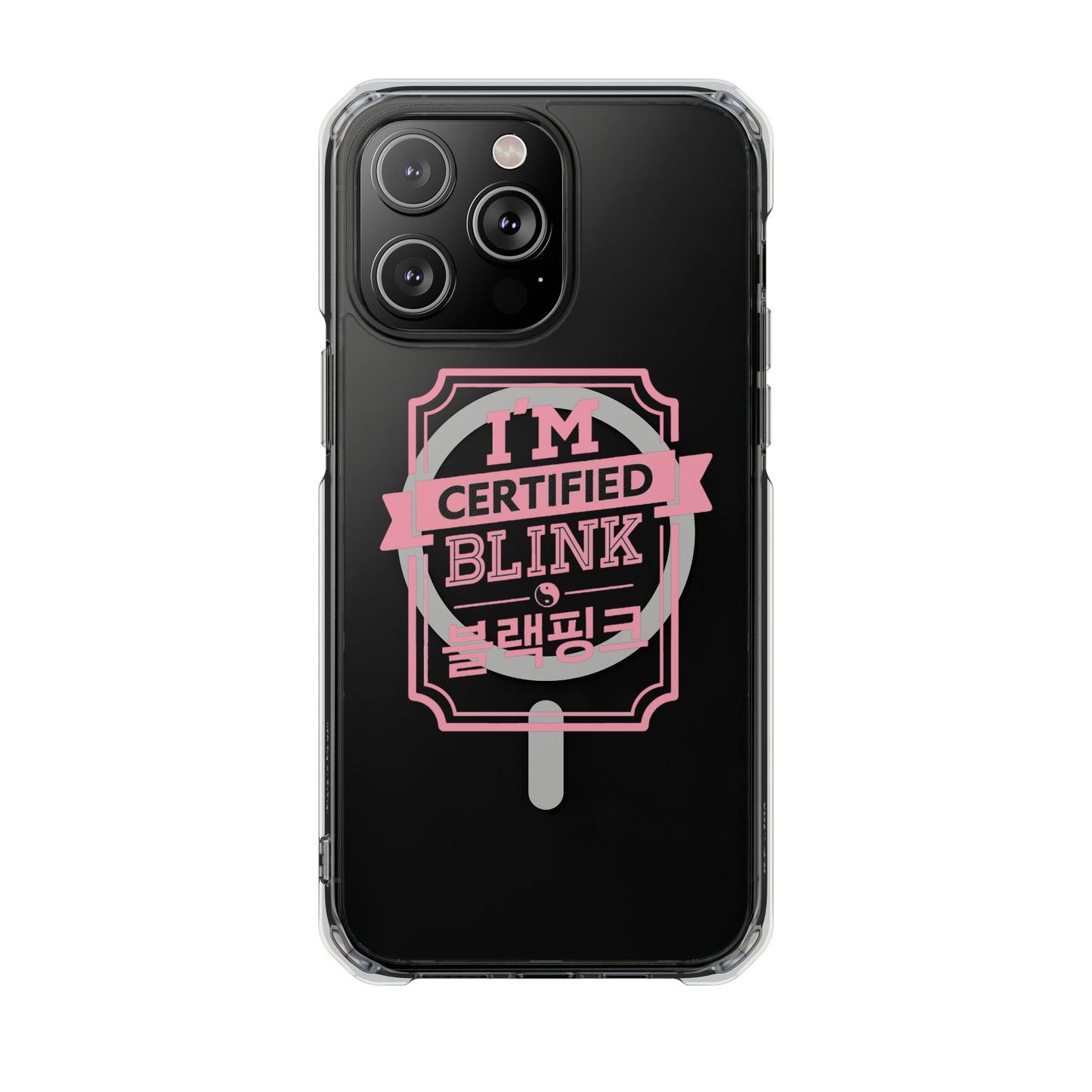 Certified BLINK Badge - Magnetic Clear Impact Case