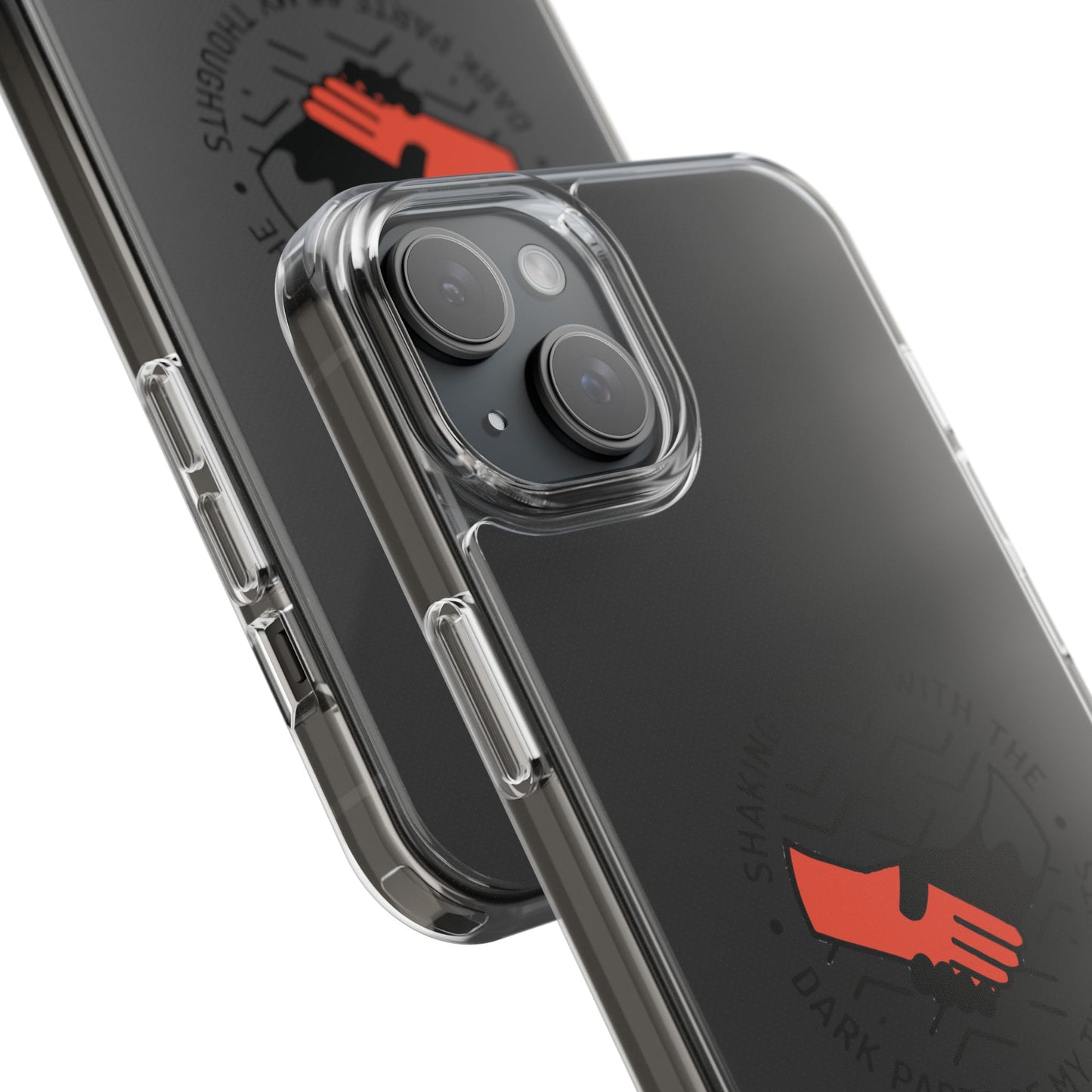 Dark Grip Clear Case