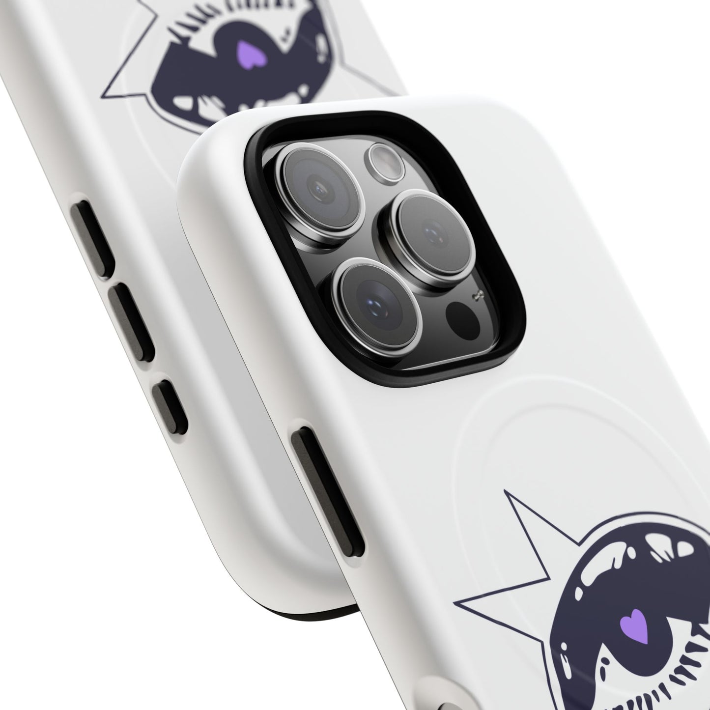 Purple Starry Eye Tough Magnetic phone case