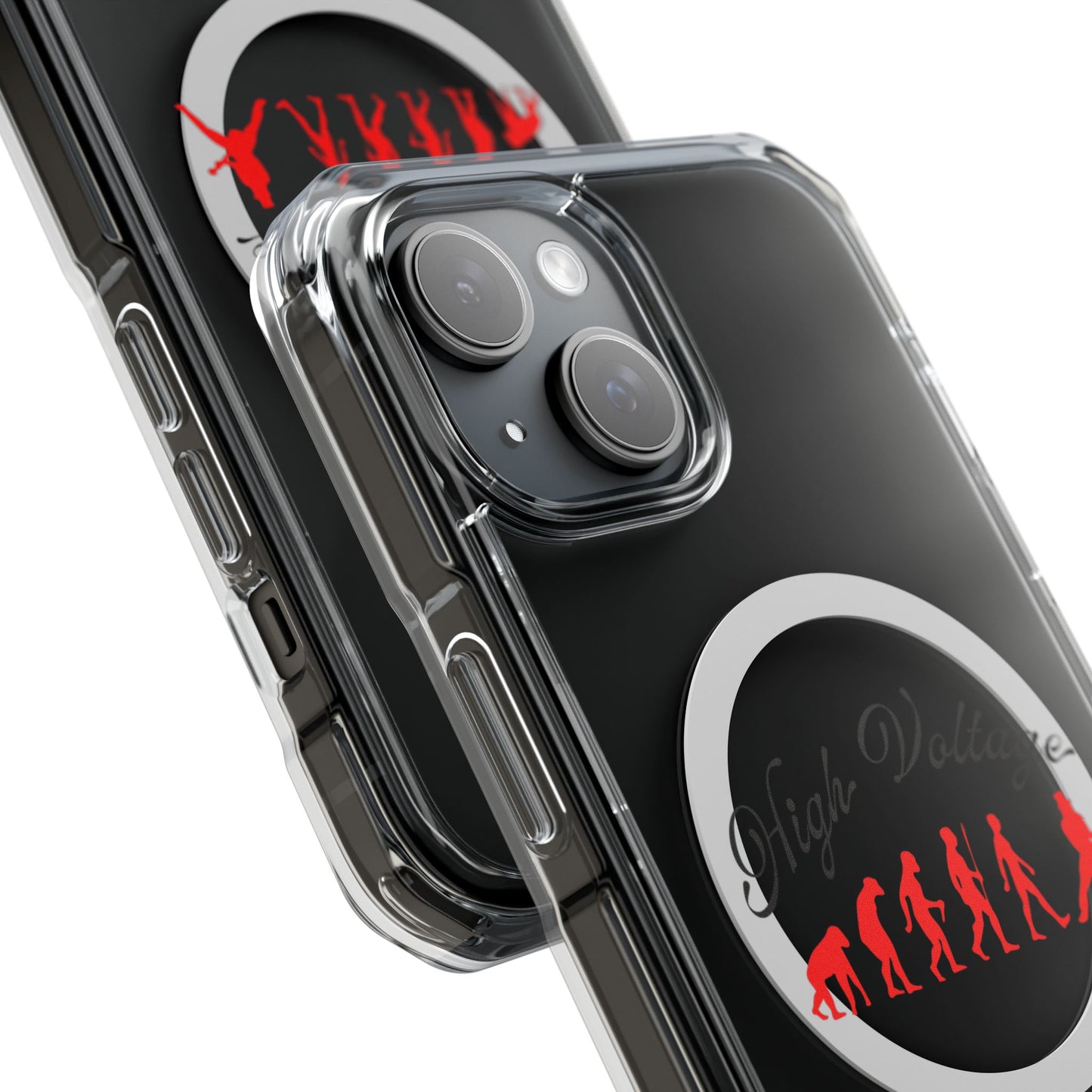 Heavy Riff Emblem Magnetic Clear Impact case