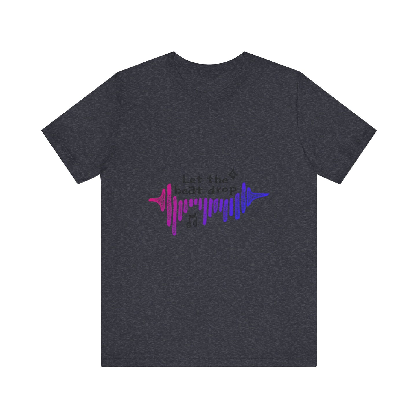 Bold Beats Visualizer Unisex Jersey short sleeve tee
